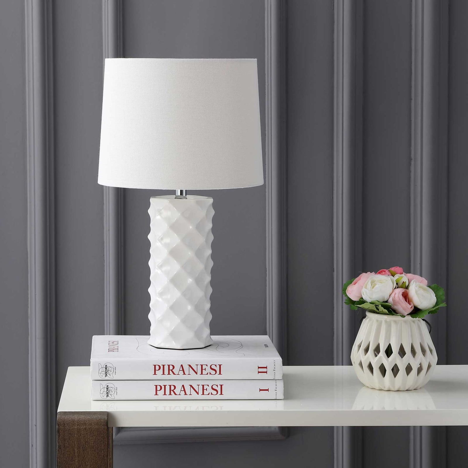 Bestow Table Lamp White