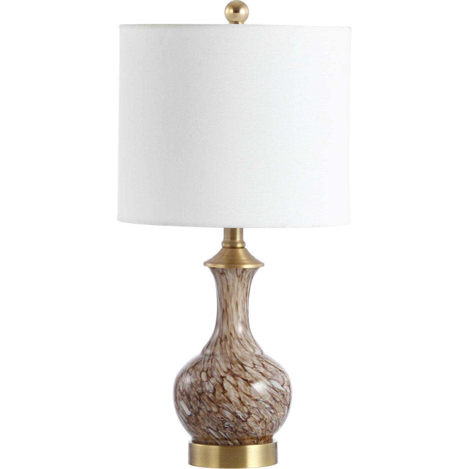 Bangka Table Lamp Brown/Brass Gold