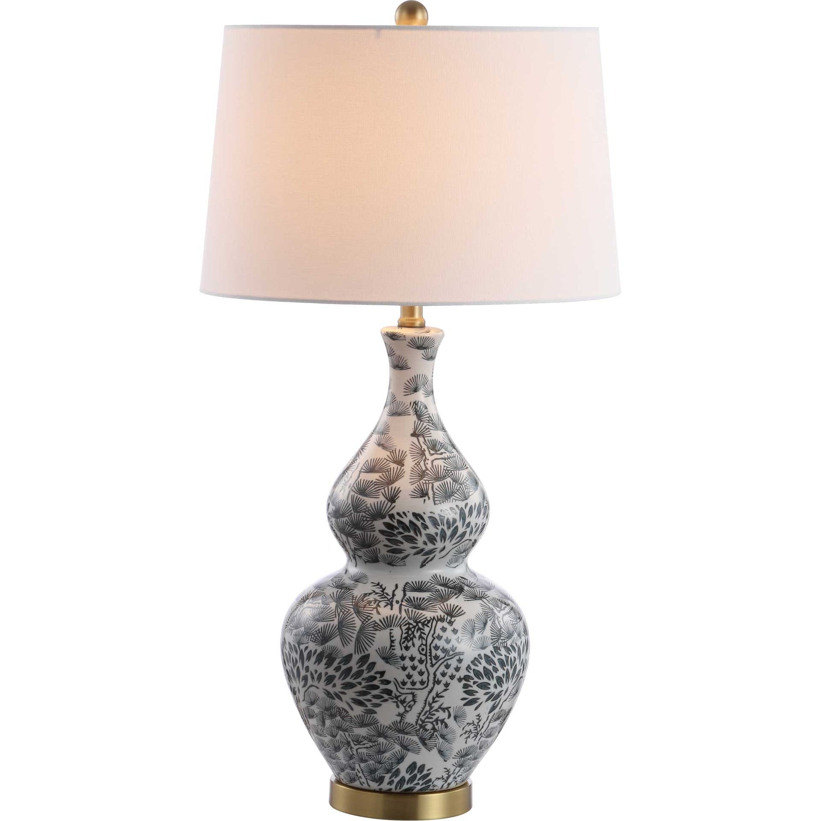 Alamosa Table Lamp Black/White (Set of 2)