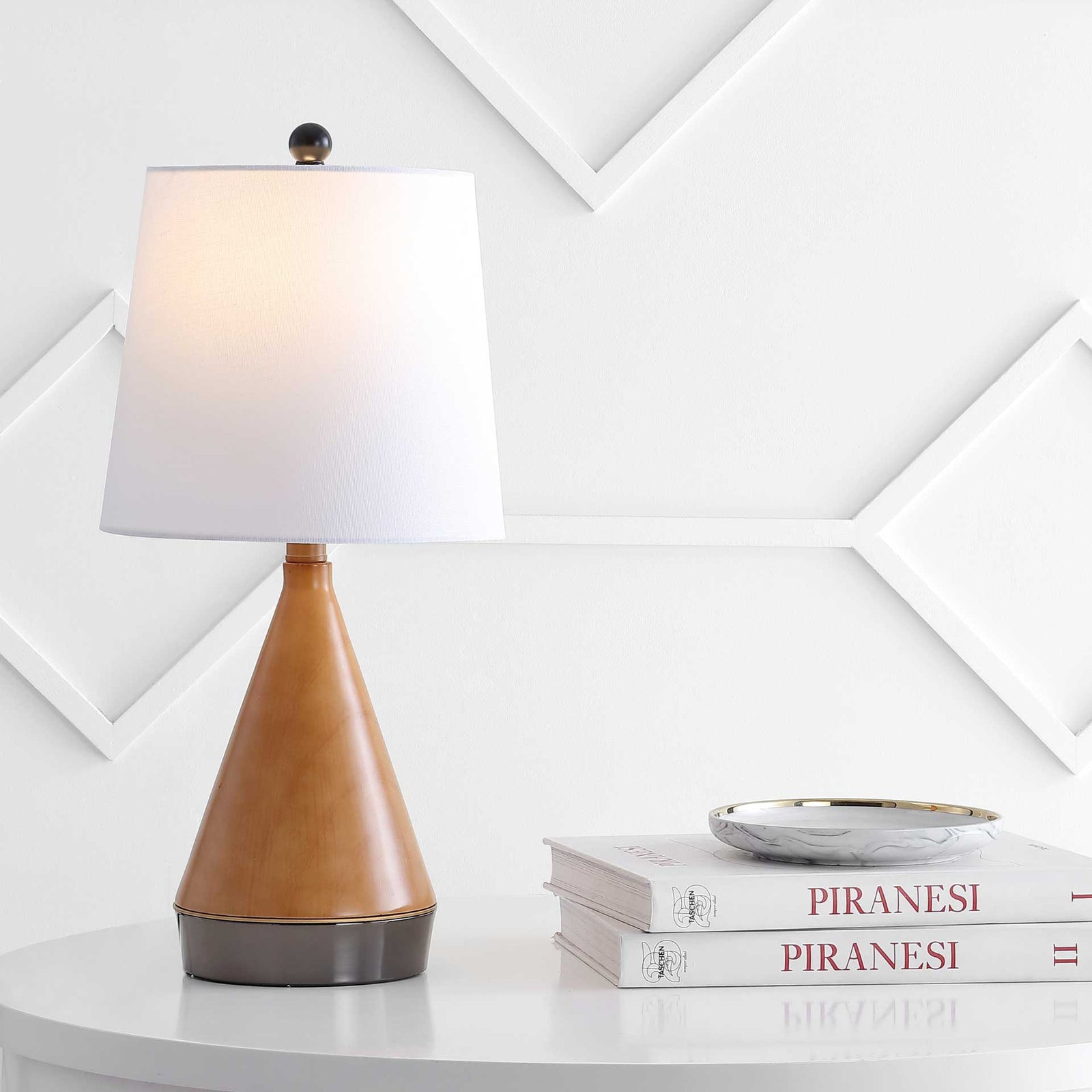 Malena Table Lamp Light Brown/Black