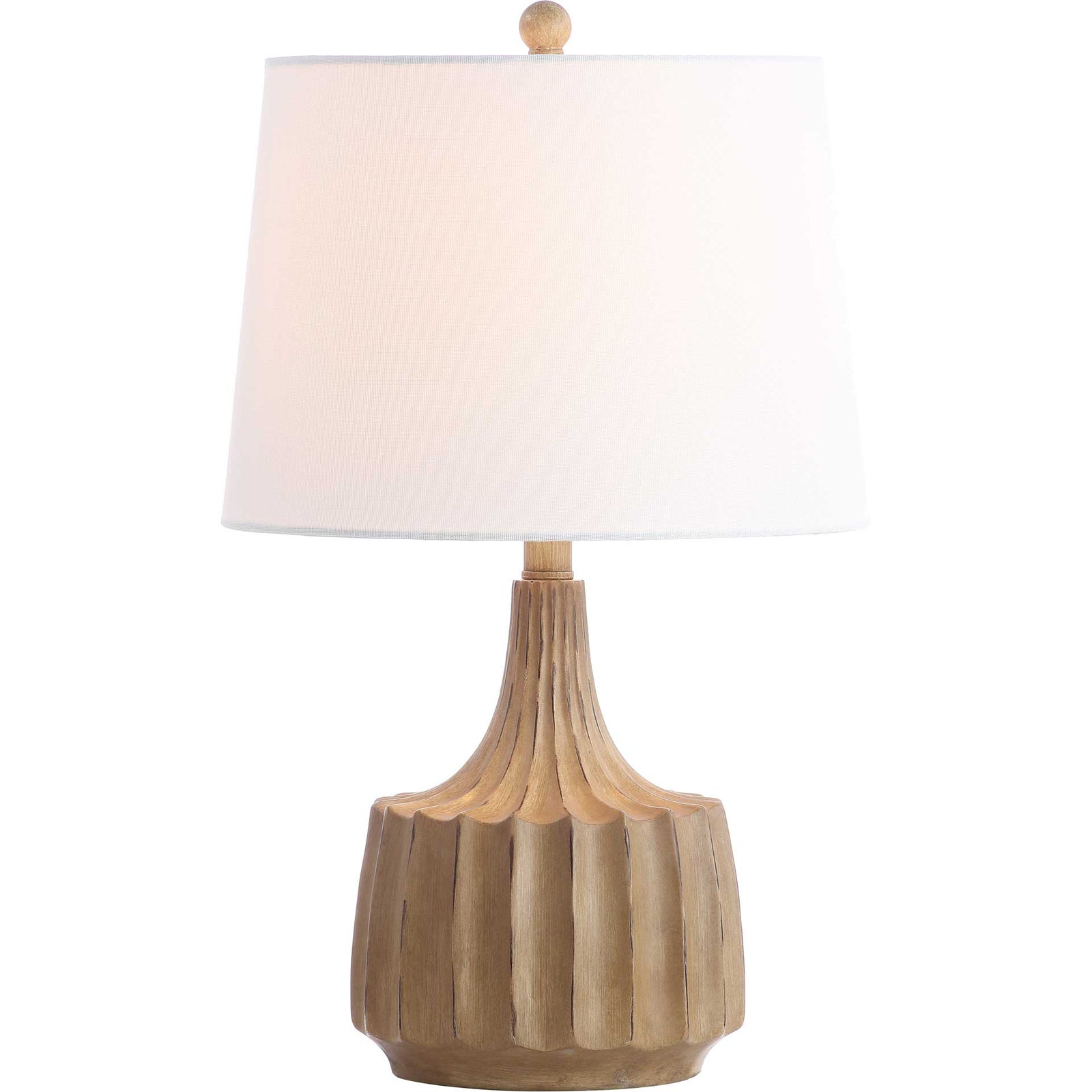 Shanara Table Lamp Wood Finish