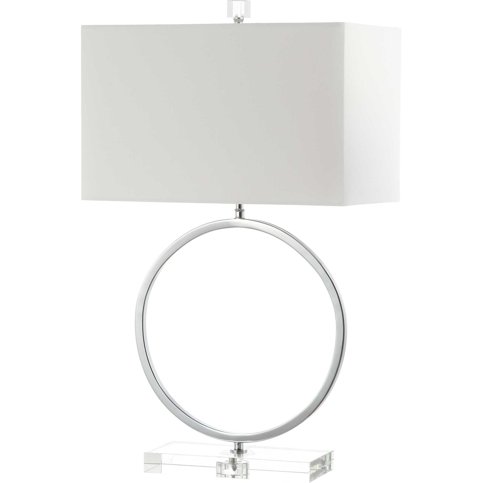 Phoebe Table Lamp Chrome (Set of 2)