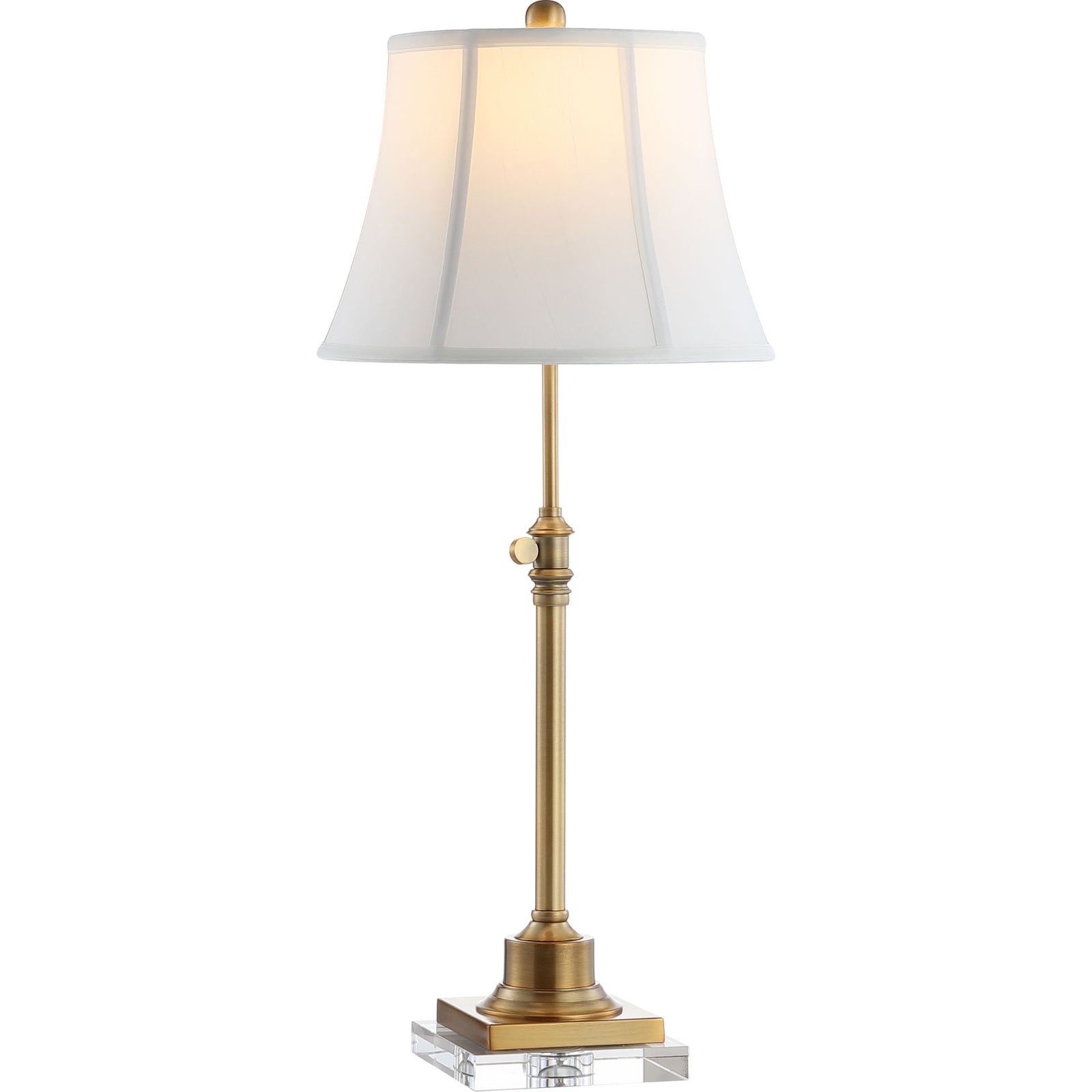 Caitria Table Lamps Clear/Brass Gold (Set of 2)