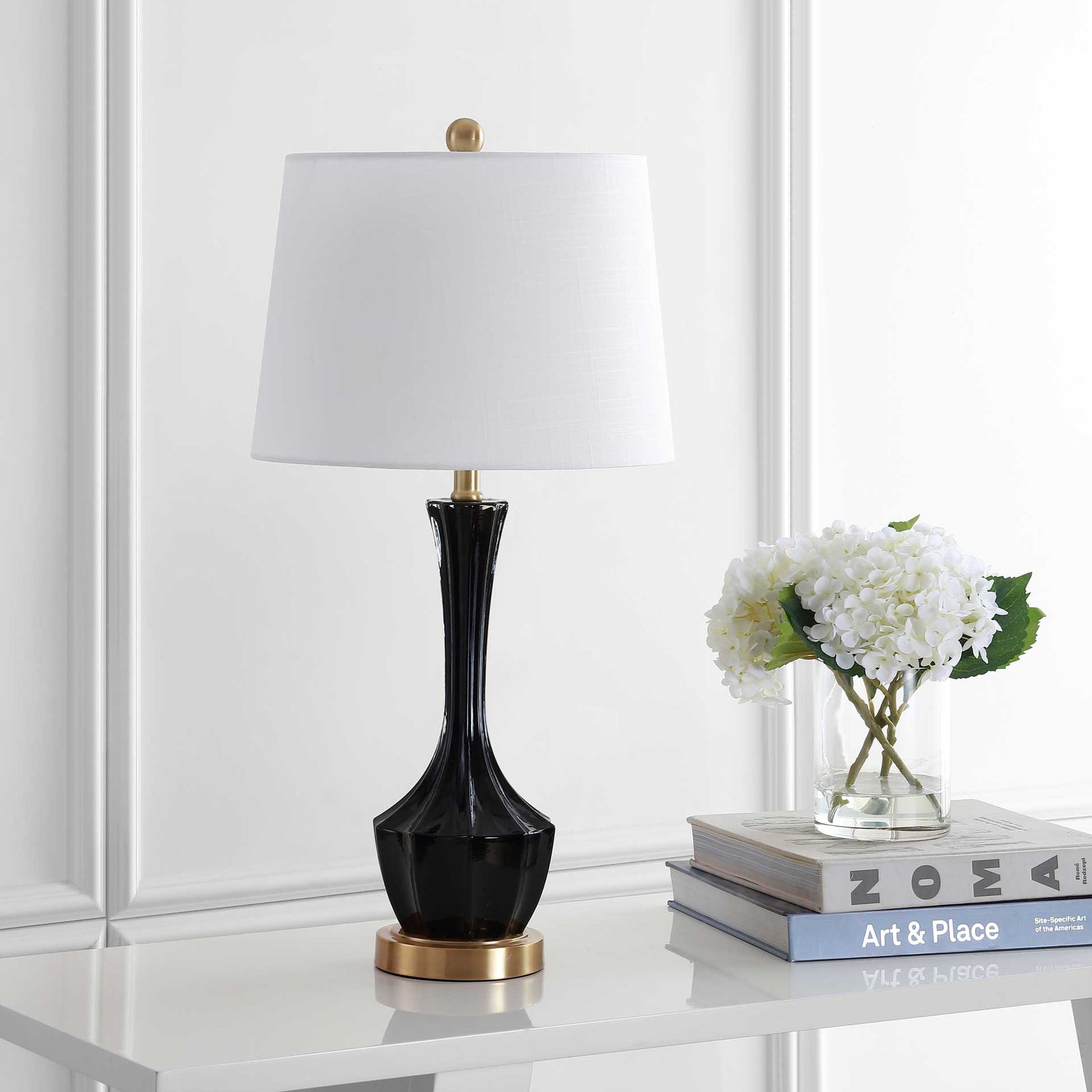 Roselyn Table Lamp Black