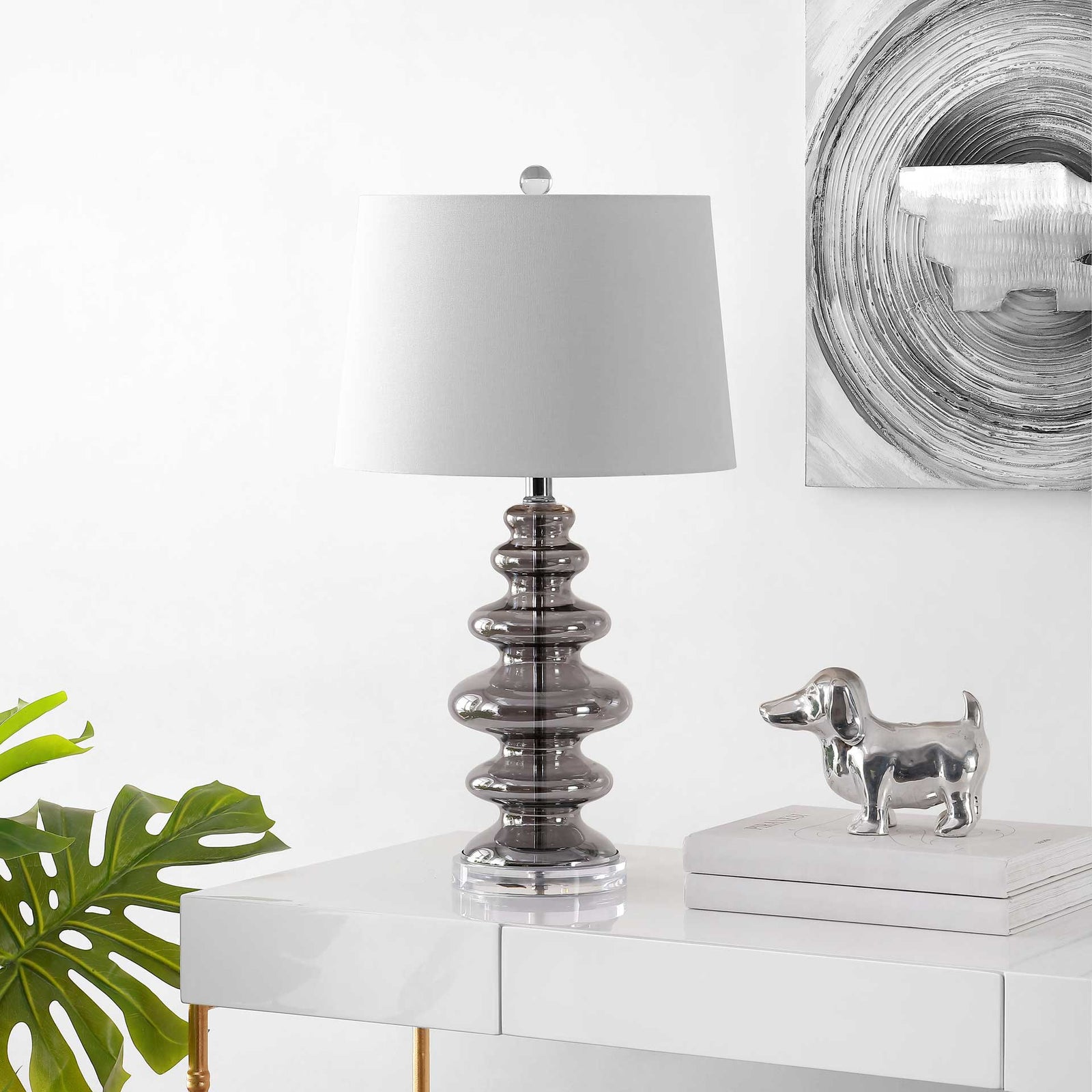 Oriana Table Lamp Gray