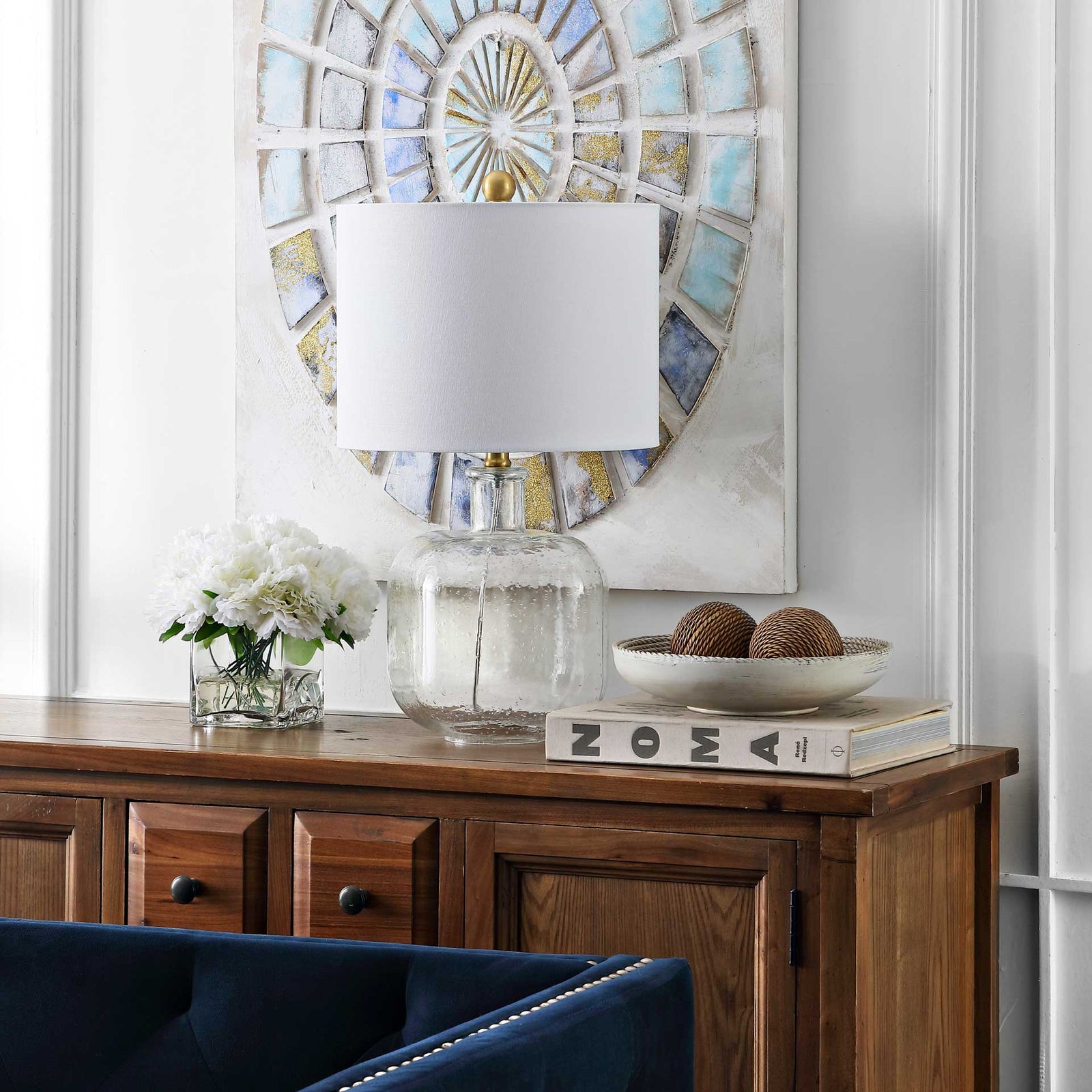 Artemis Table Lamp Clear/Brass Gold