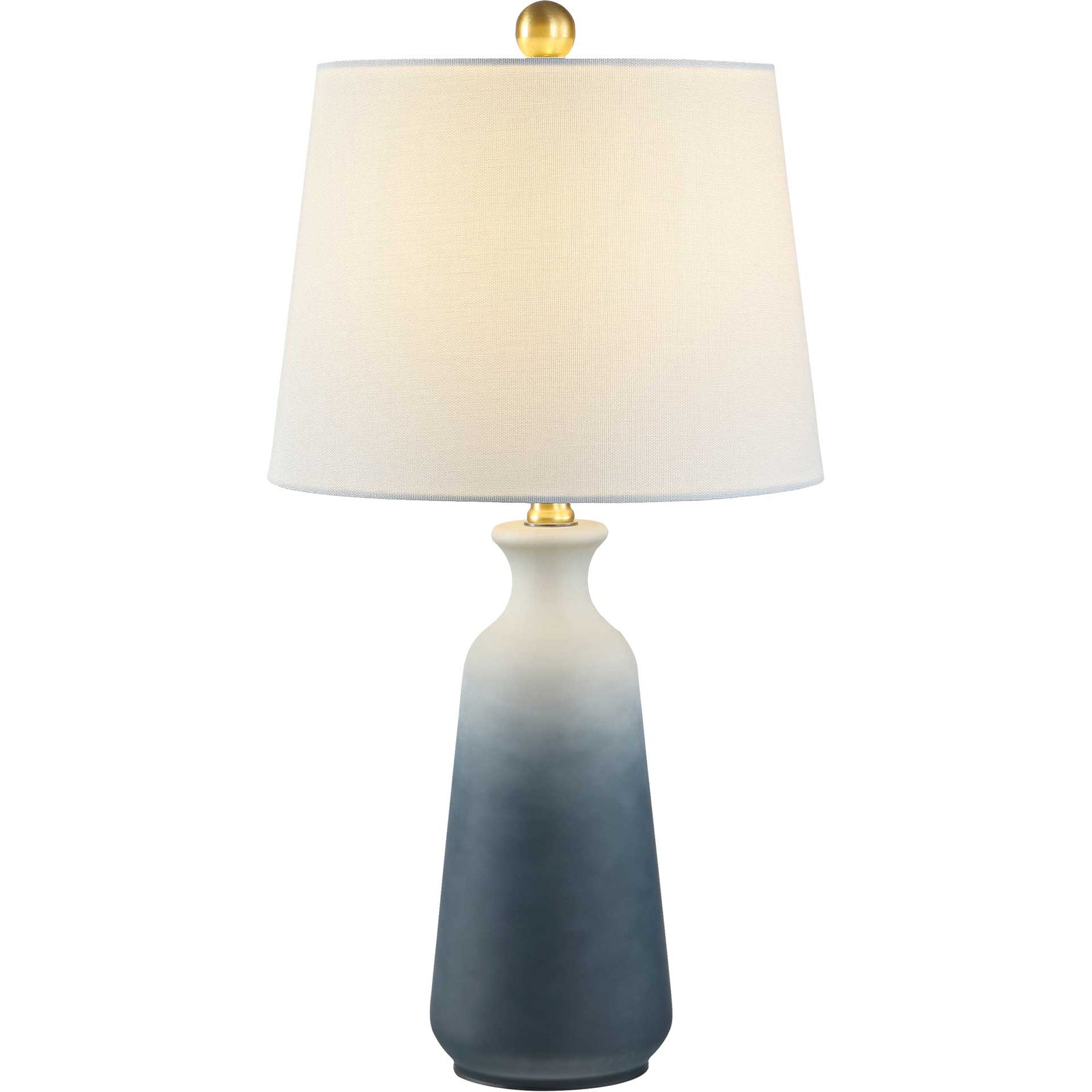 Nahla Table Lamp White/Blue
