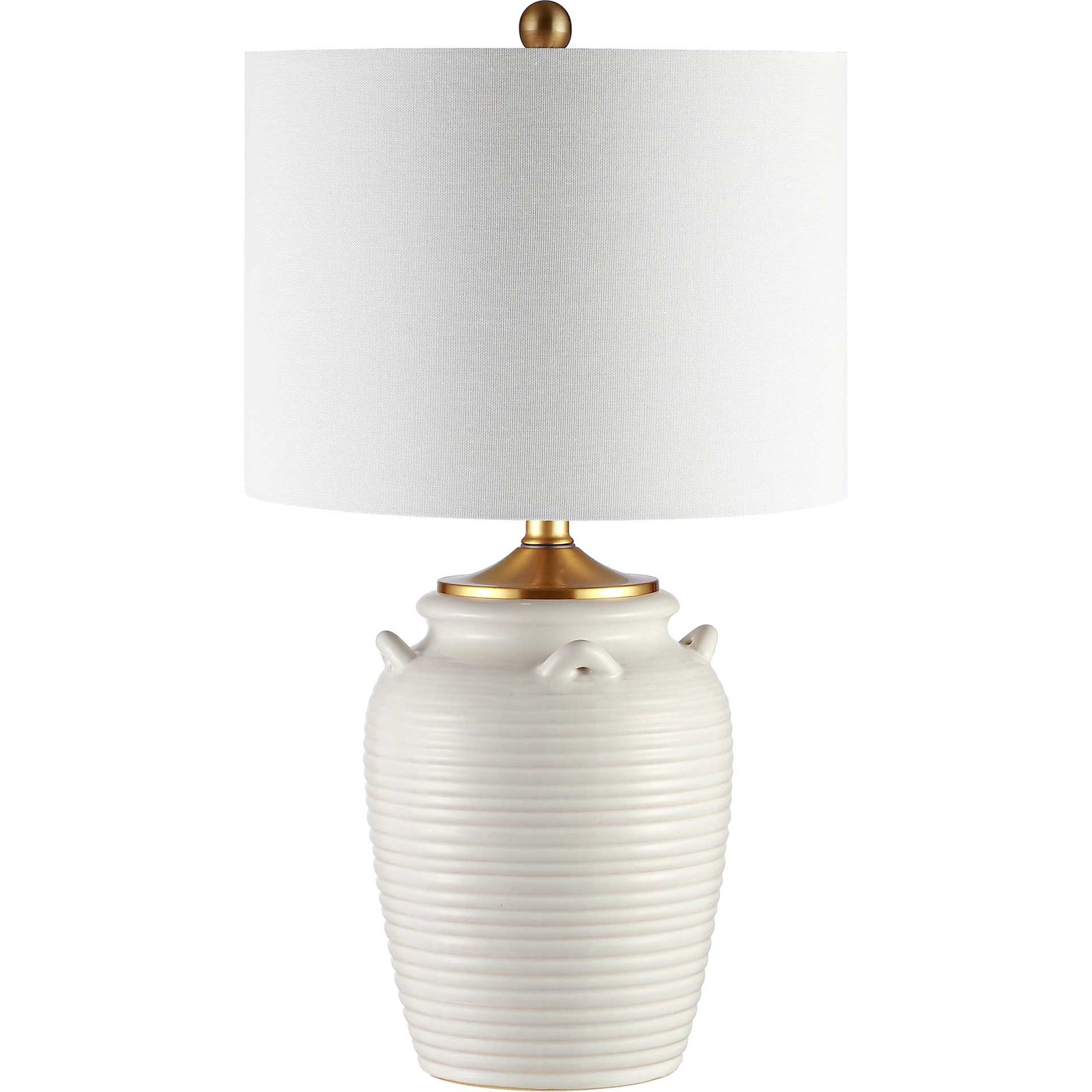 Leah Table Lamp Ivory