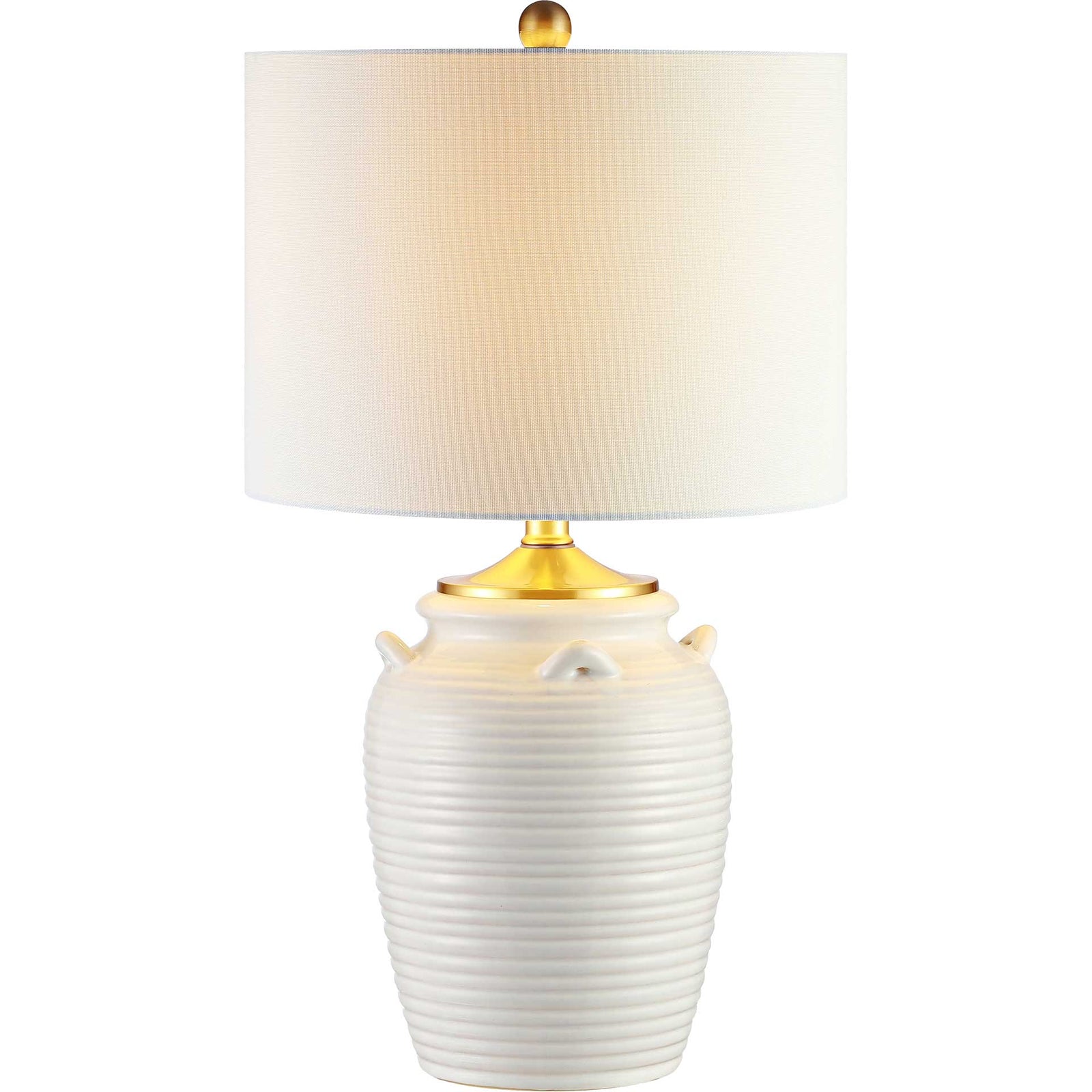 Leah Table Lamp Ivory