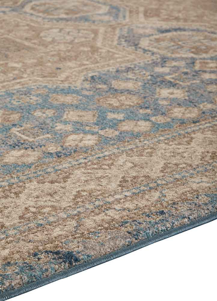 Terracotta Yucatan Gray/Blue Area Rug