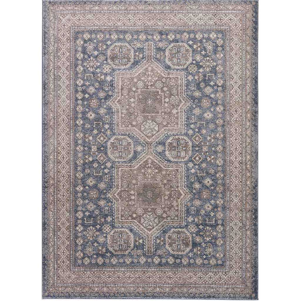Terracotta Yucatan Gray/Silver Area Rug