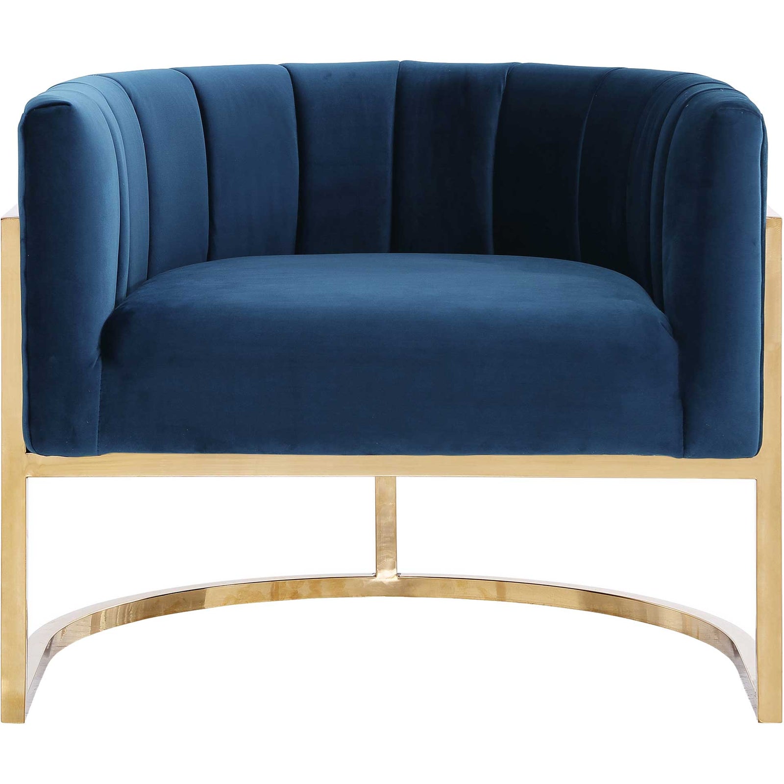 Maddison Chair Navy/Gold