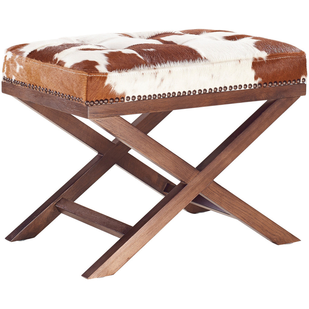 Morning X Genuine Cowhide Ottoman