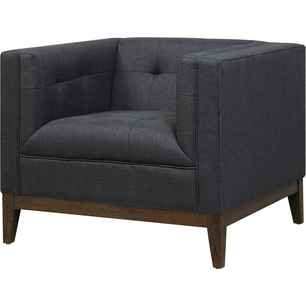 Galio Linen Chair Gray