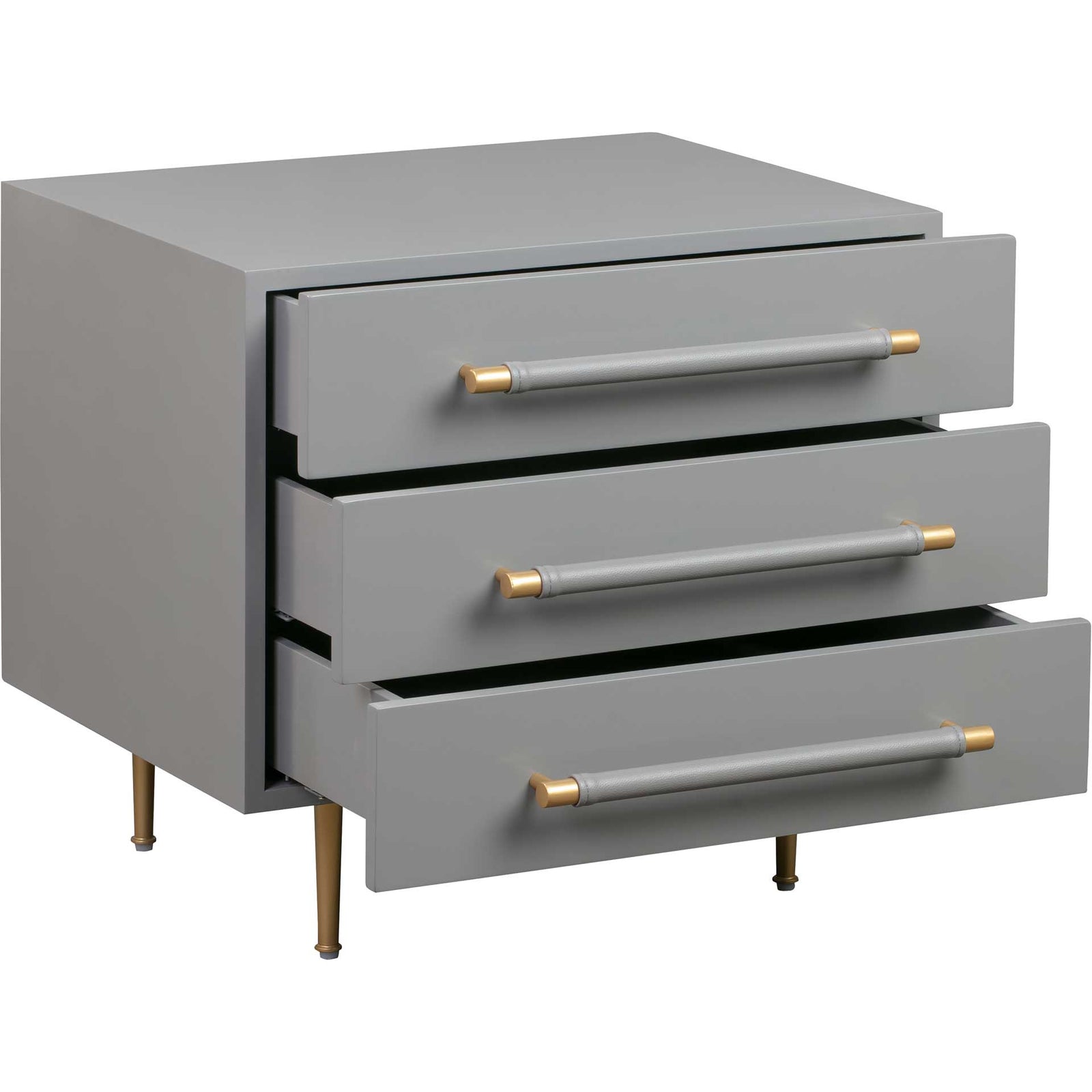 Trey Nightstand Gray
