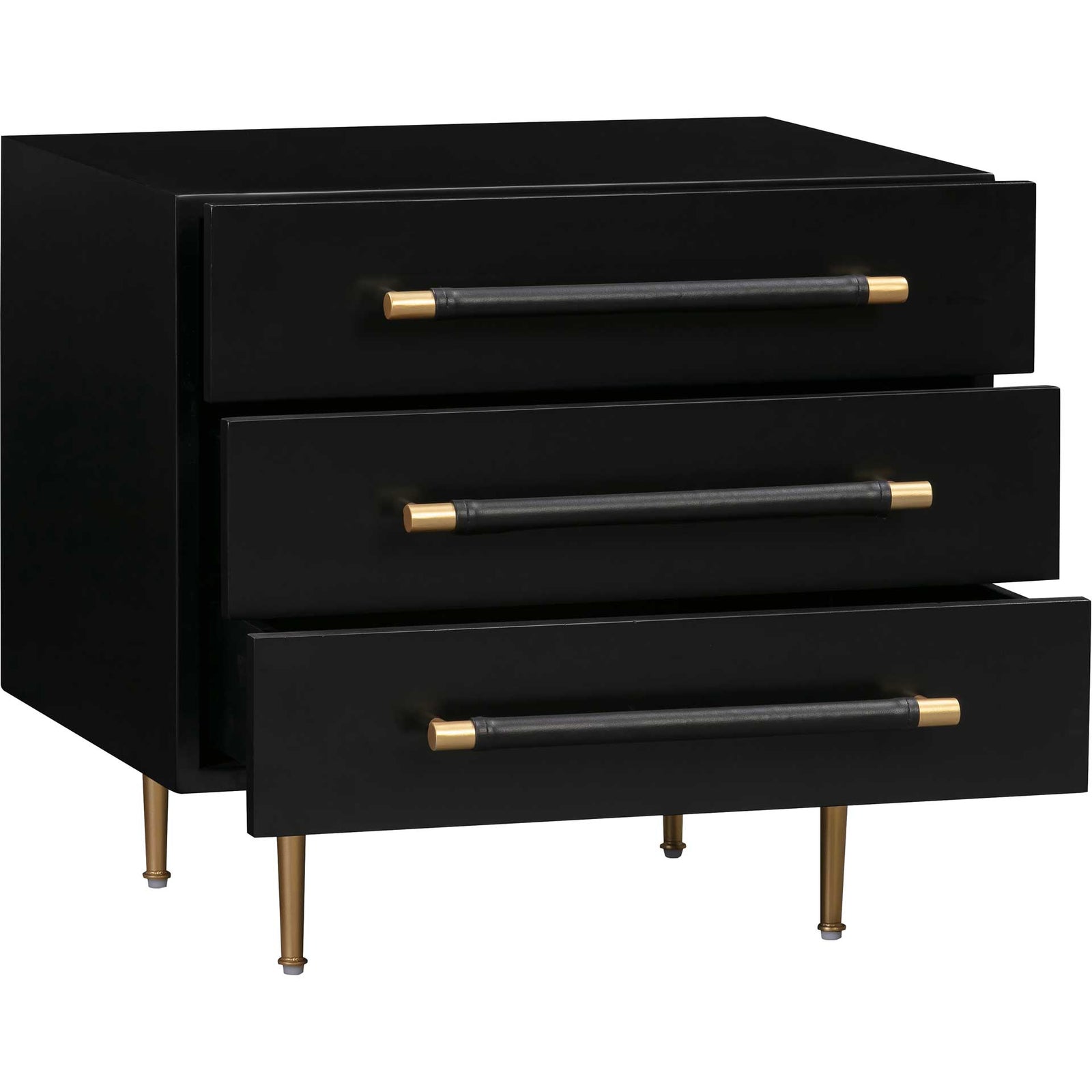 Trey Nightstand Black