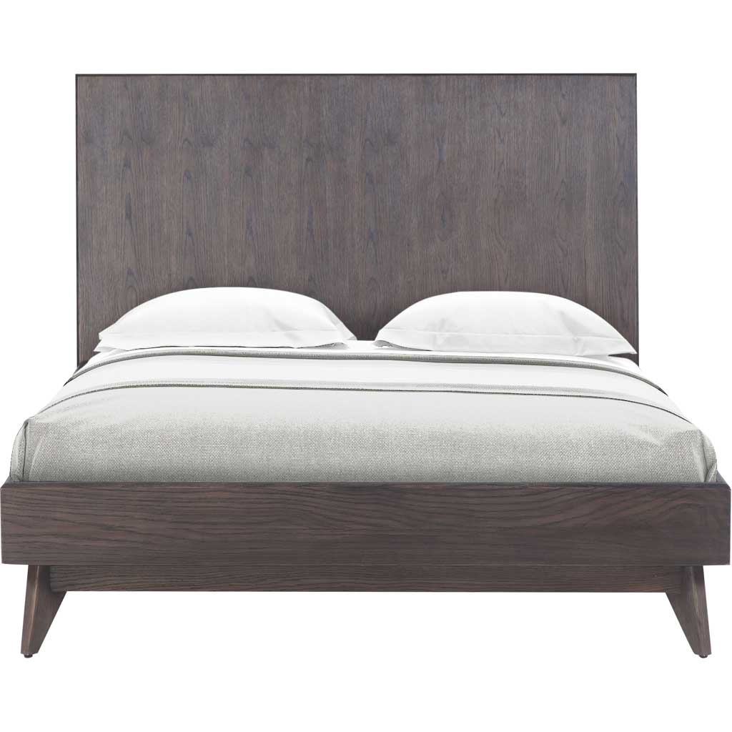 Lars Wooden Bed Oak/Oak Veneer