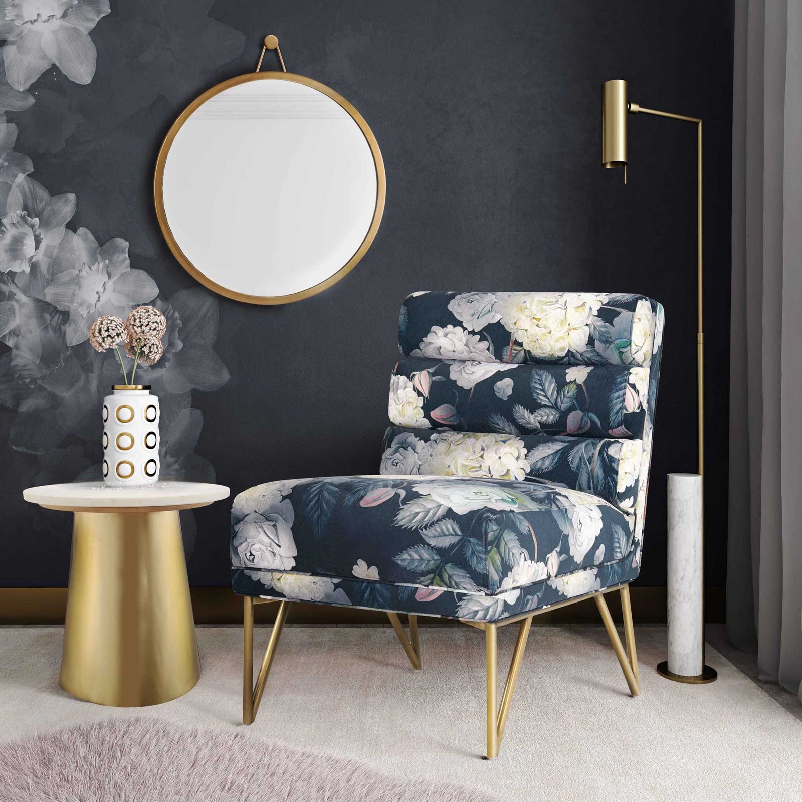 Roger Mirror Brass