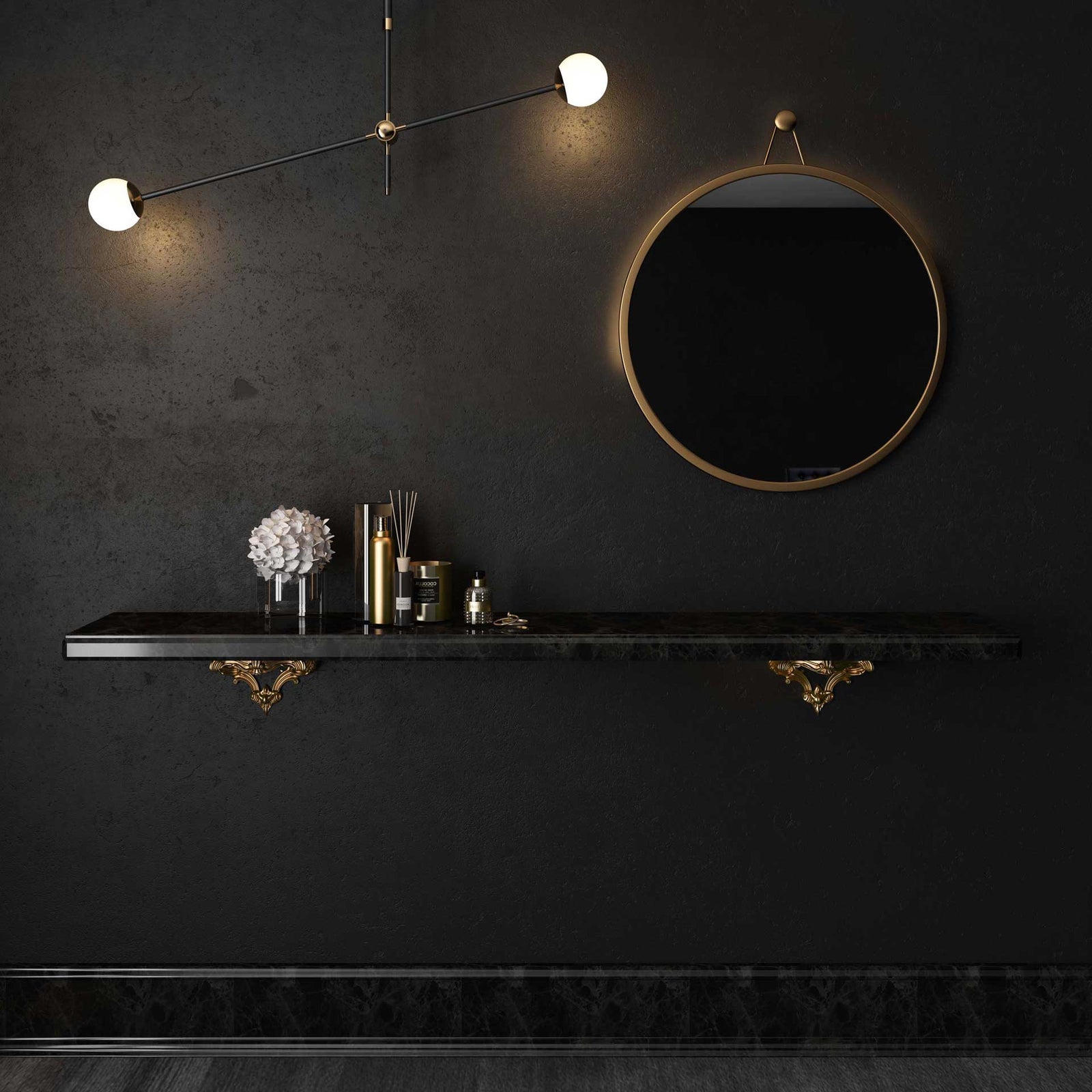 Roger Mirror Brass