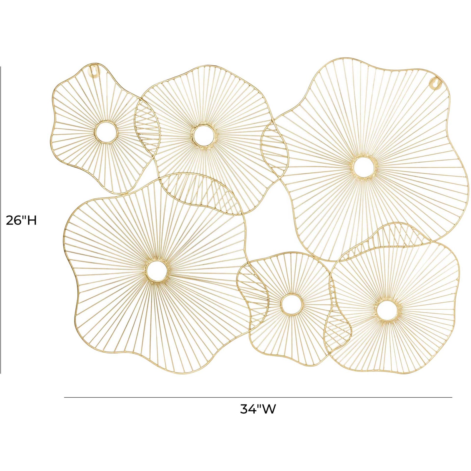 Ambition Wall Art Gold