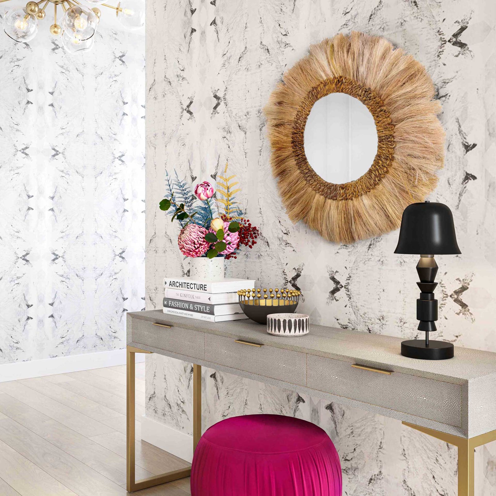 Azuli Mirror Natural