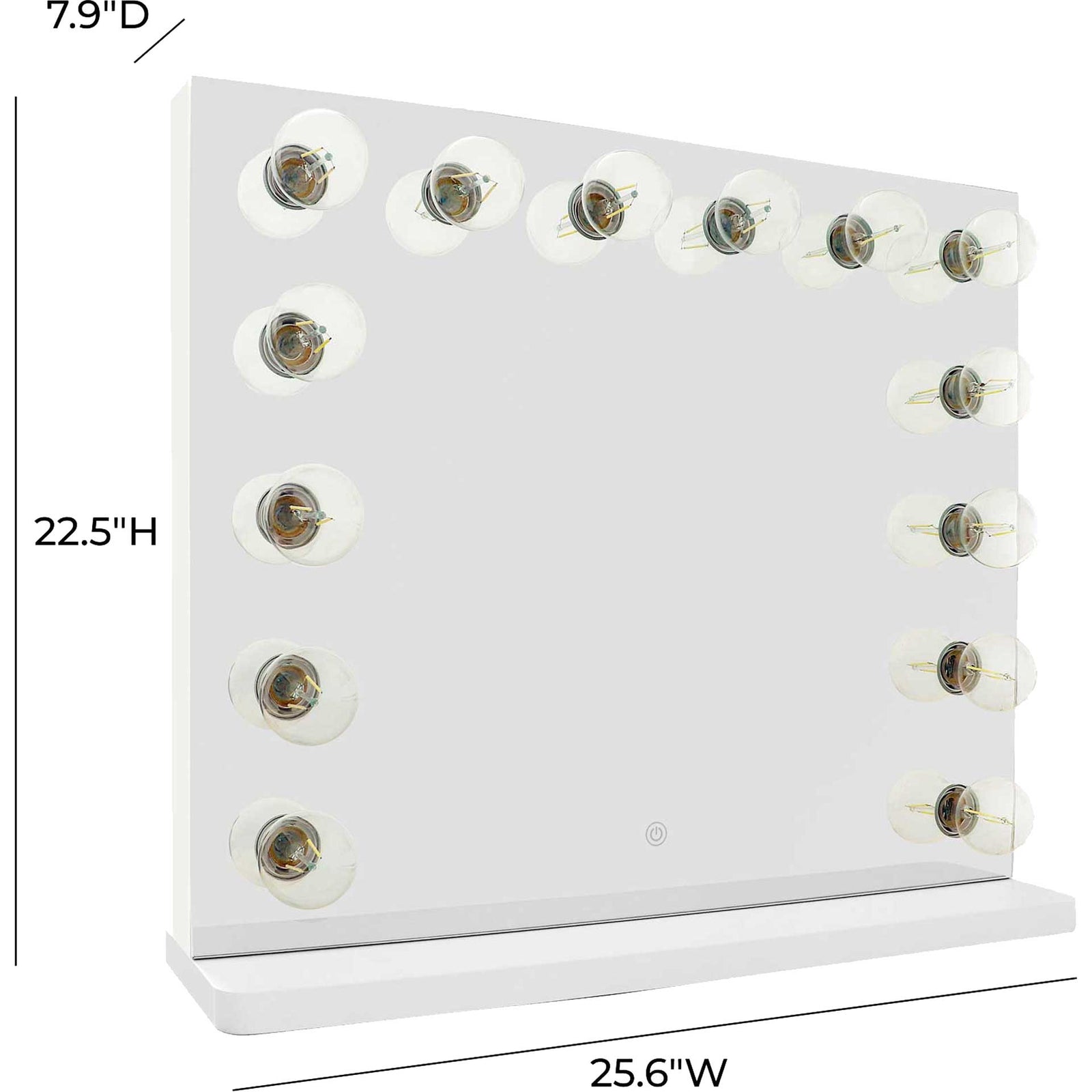 Lodge Vanity Mirror Mirror/Silver