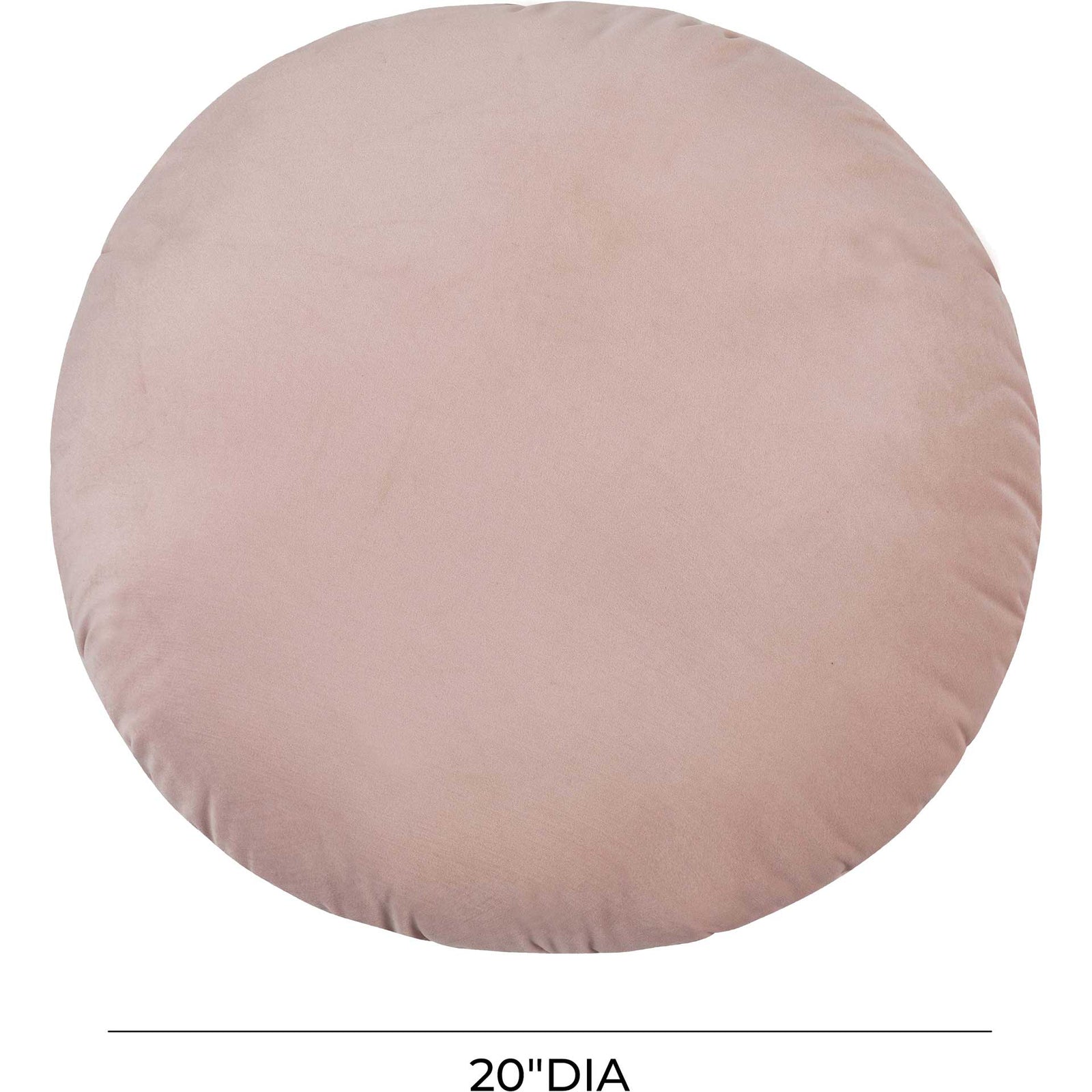 Ponder Velvet Pillow Blush