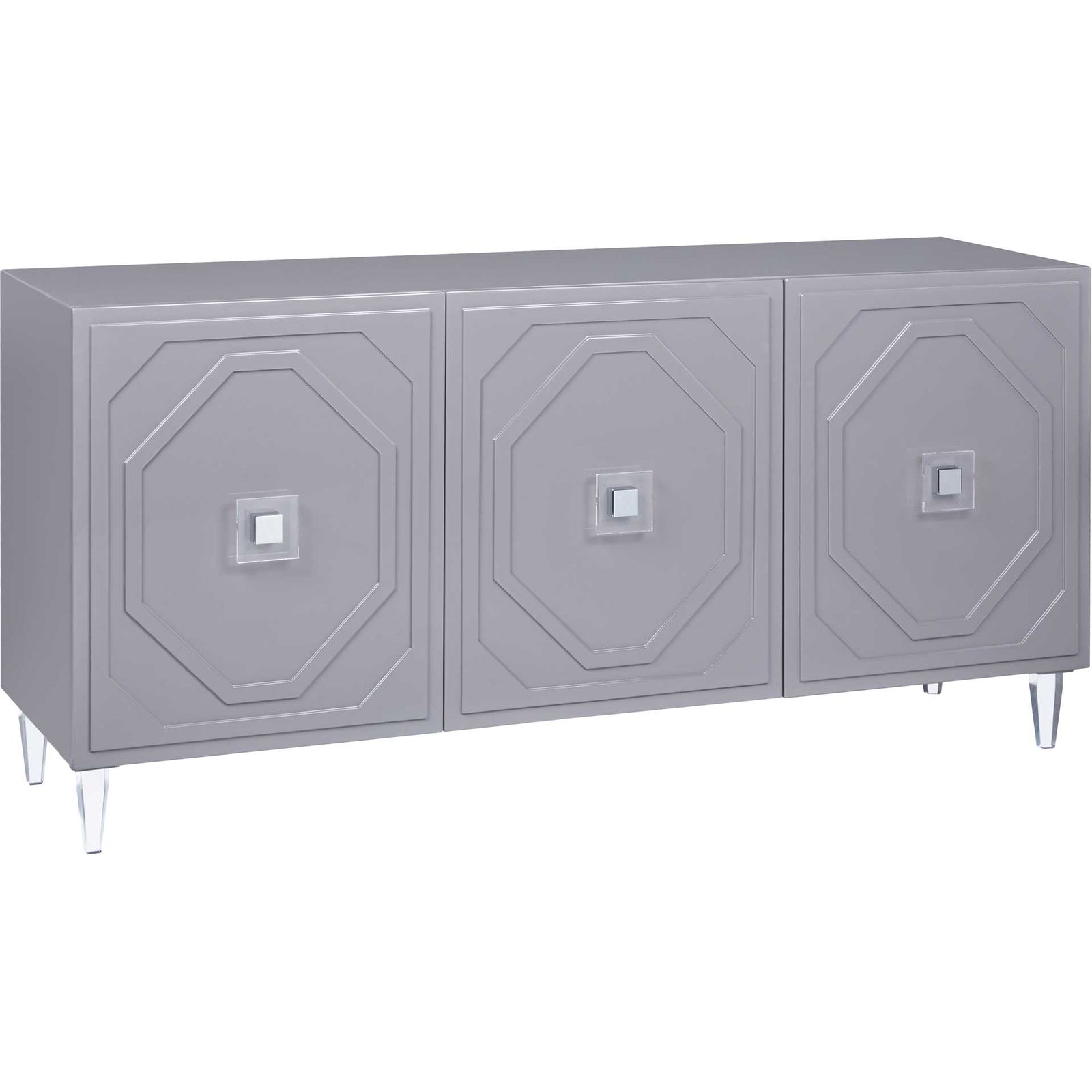 Anahi Lacquer Buffet Gray