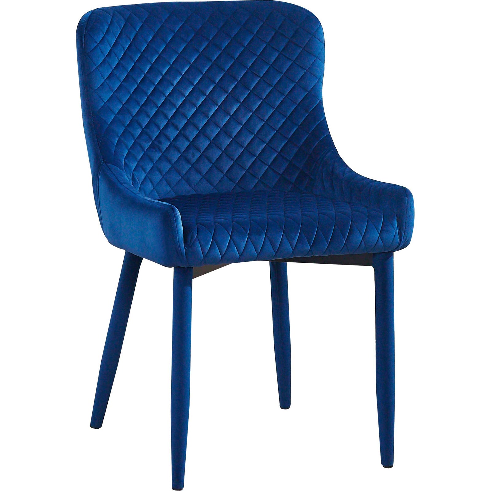Dorian Velvet Chair Navy