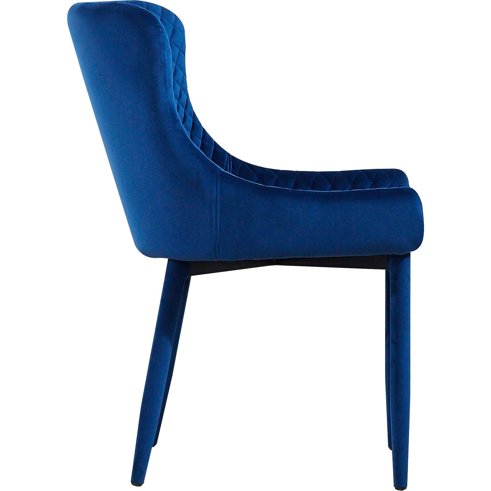 Dorian Velvet Chair Navy