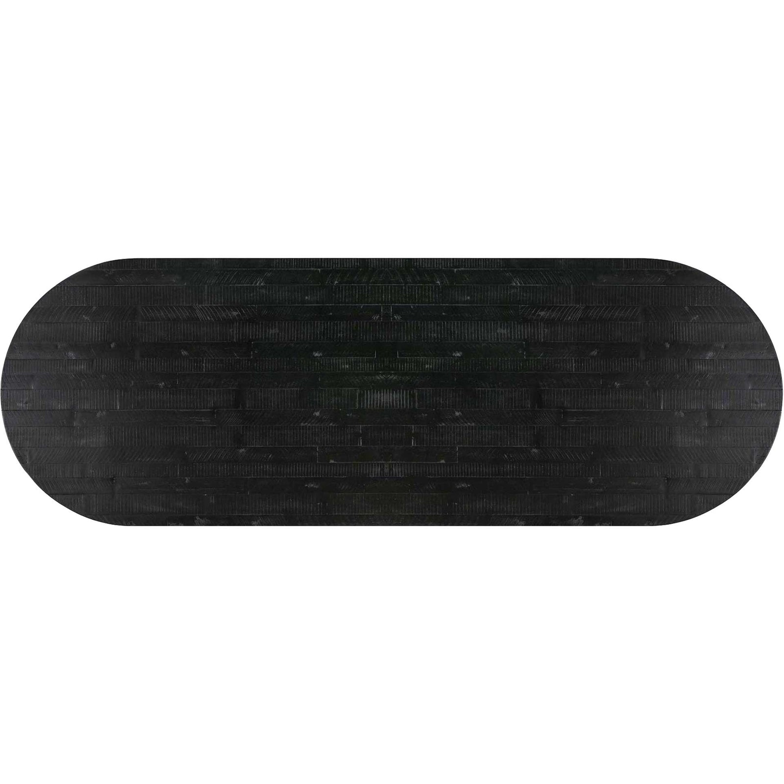 Riley Rope Oval Table Black