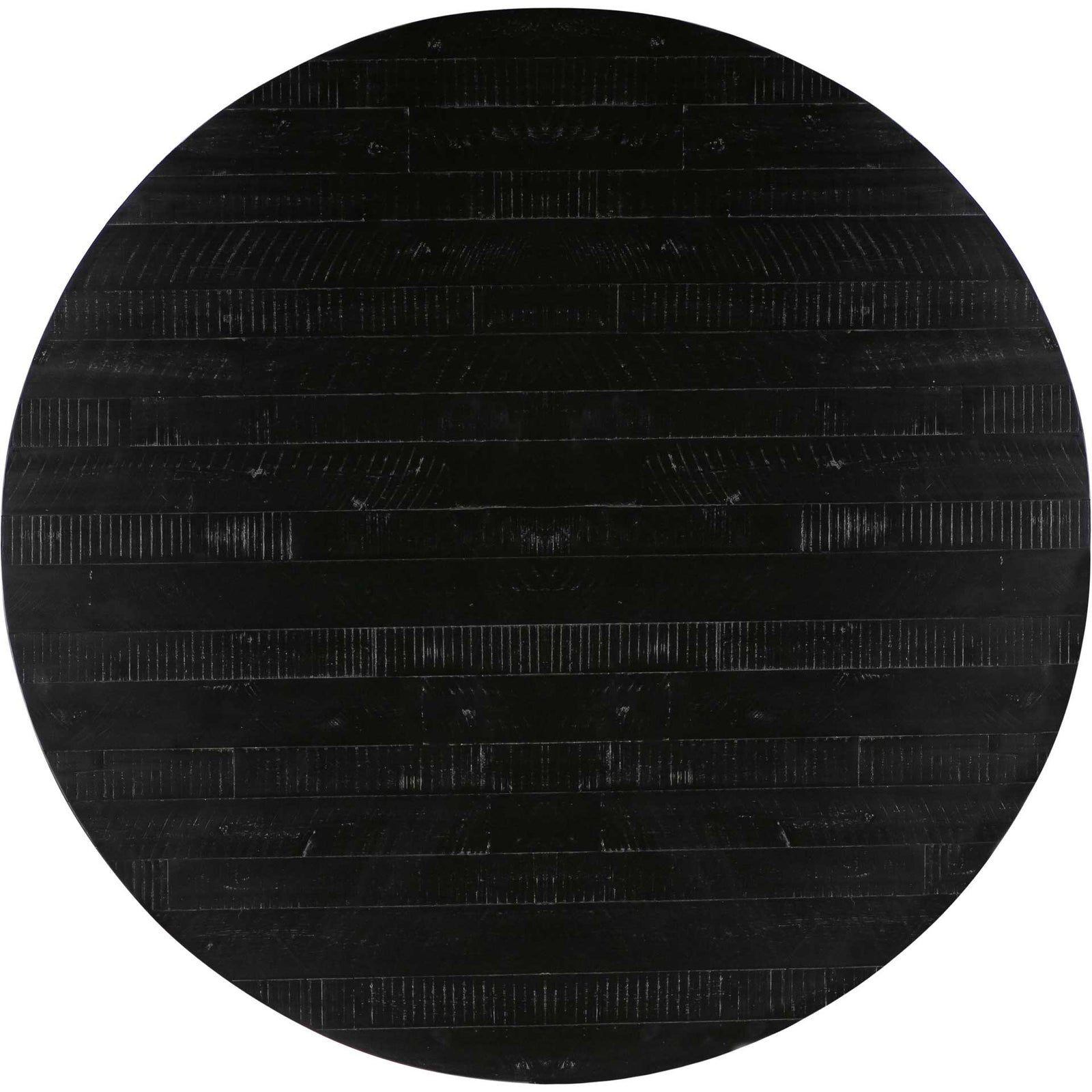 Riley Rope Round Table Black