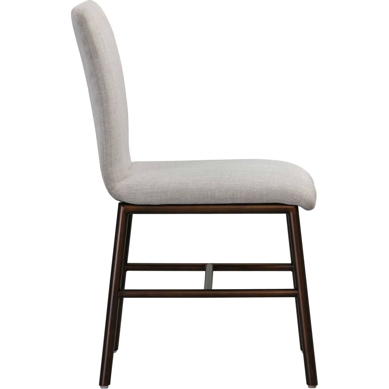 Boston Upholstered Dining Chair Taupe (Set of 2)