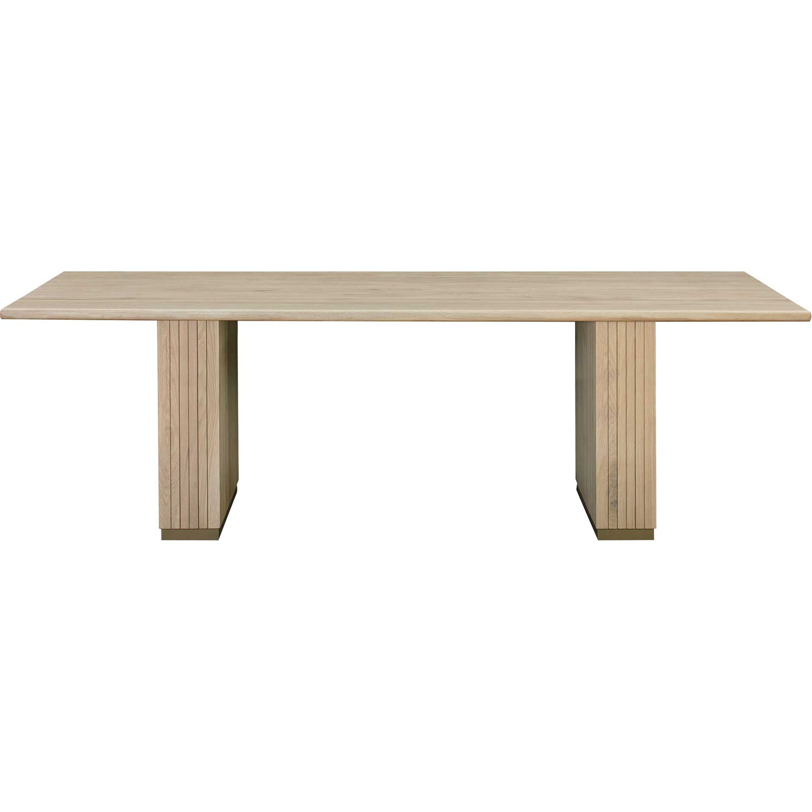 Chance Ash Wood Rectangular Dining Table Natural