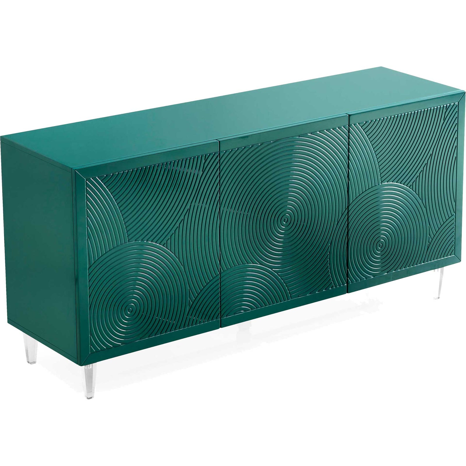 Kaiya Lacquer Buffet Green