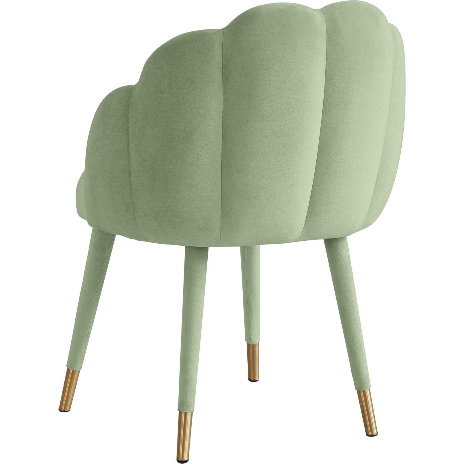 Gabby Velvet Dining Chair Moss Green