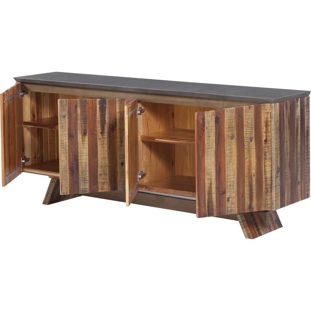 Astor Dark Concrete Buffet