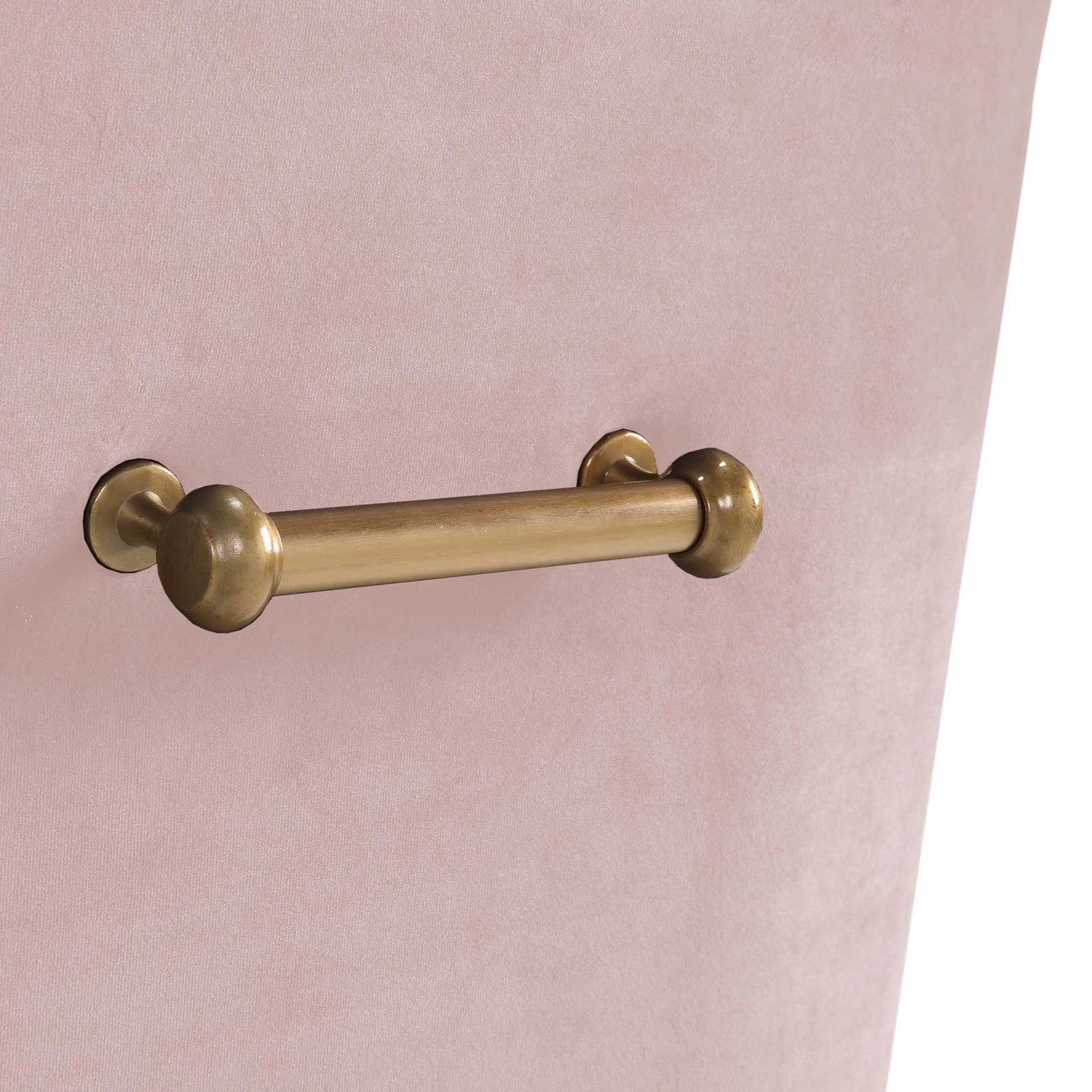 Bordeaux Velvet Side Chair Blush