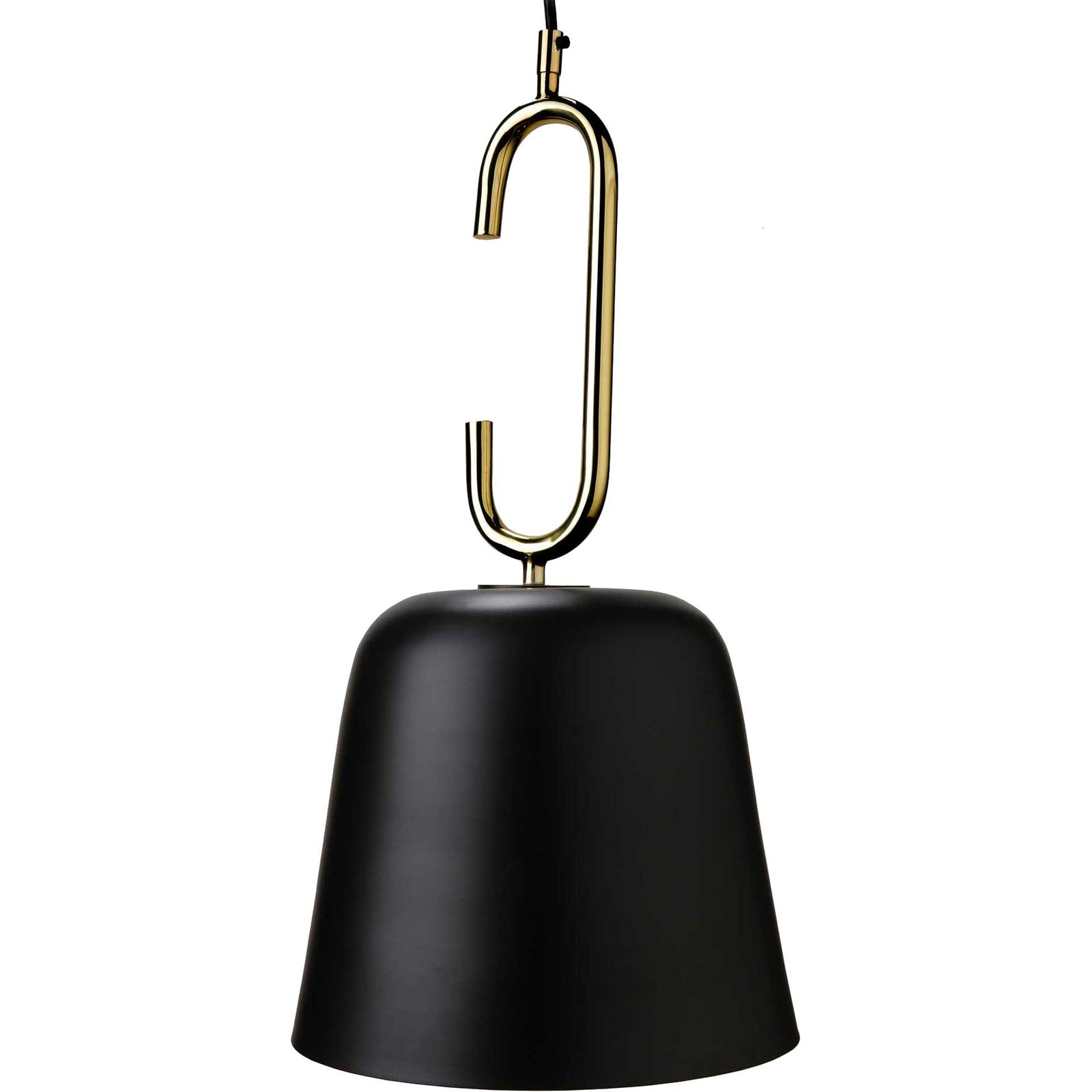Chanel Long Pendant Black/Brass