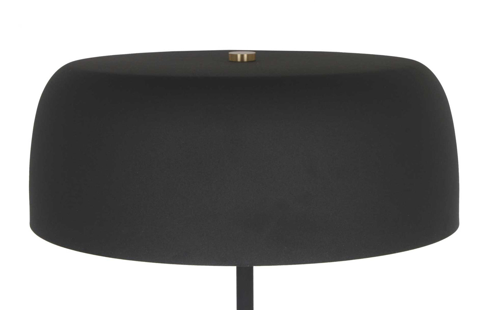 Astra Marble Base Floor Lamp Black/White Marble