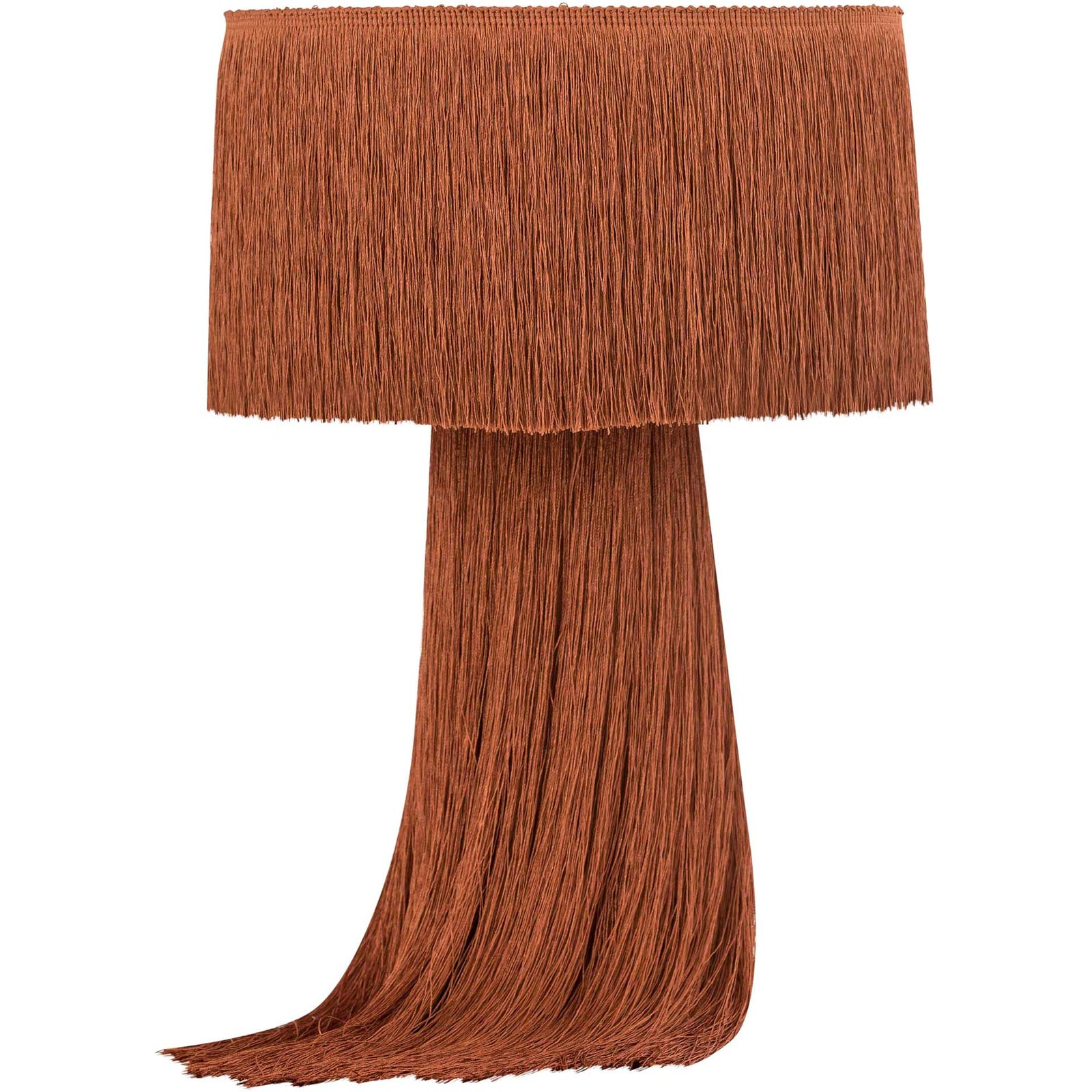 Atlas Tassel Table Lamp Brick
