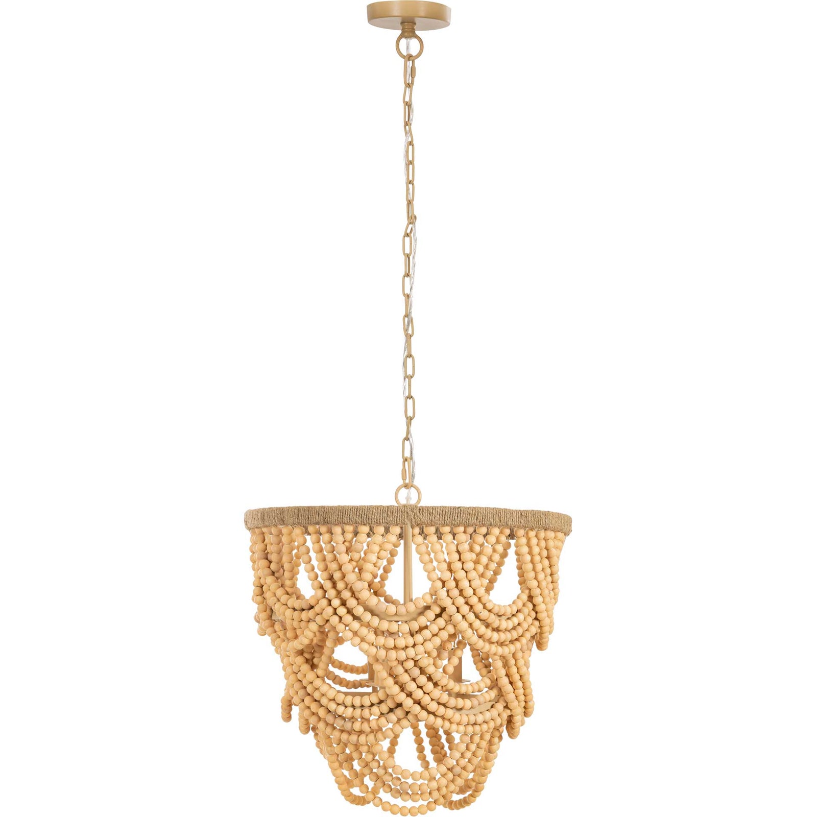 Jadon Bead Chandelier Natural