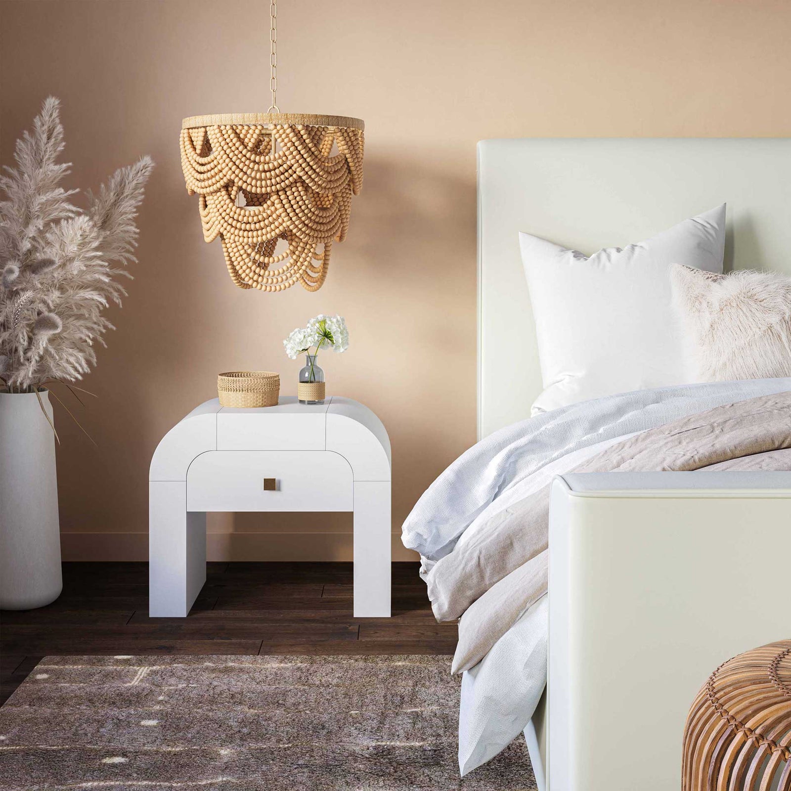 Jadon Bead Chandelier Natural