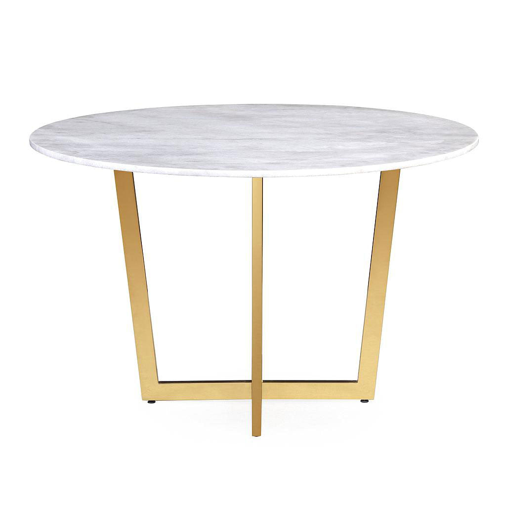 Munford Marble Dining Table White