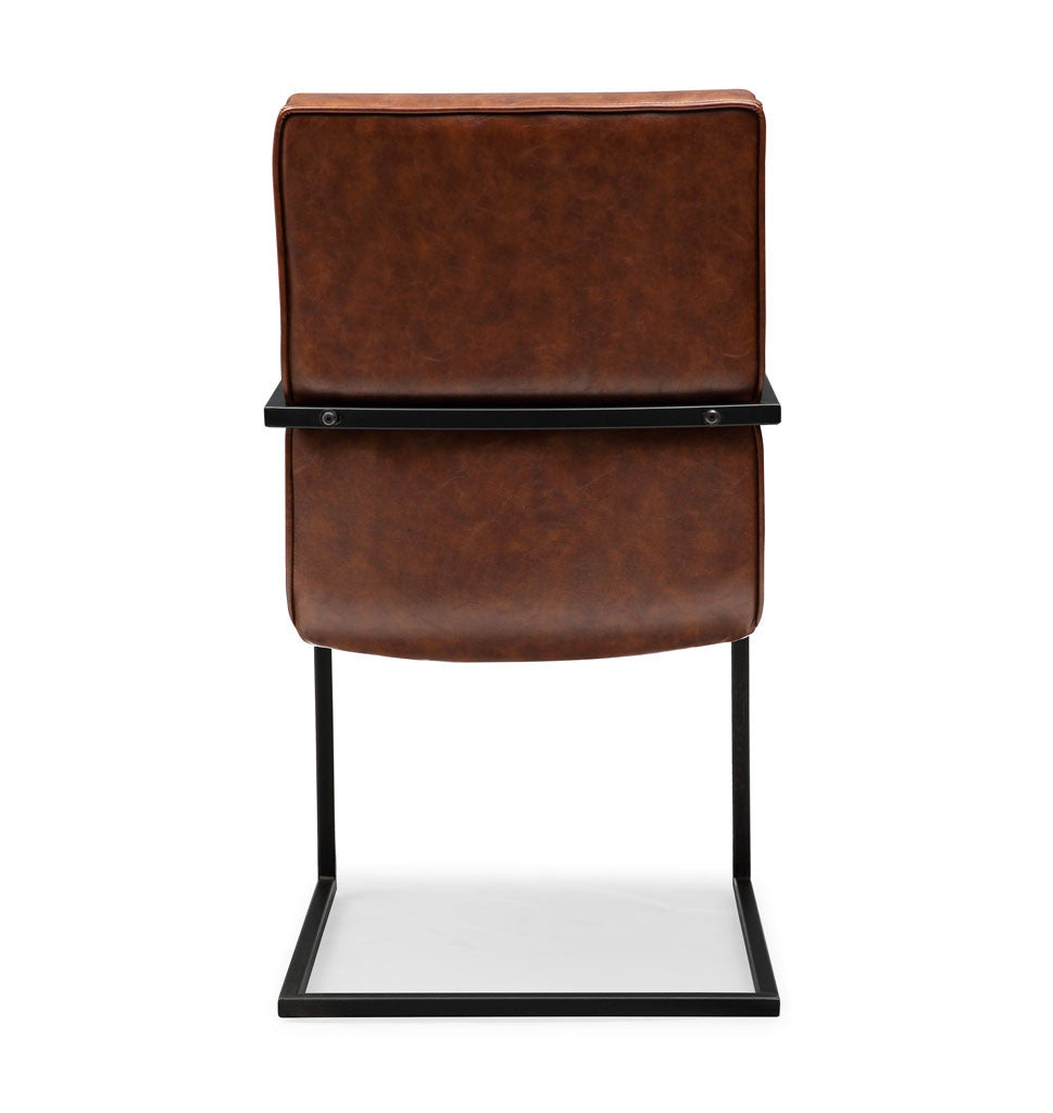 Steinway Brown Arm Chair