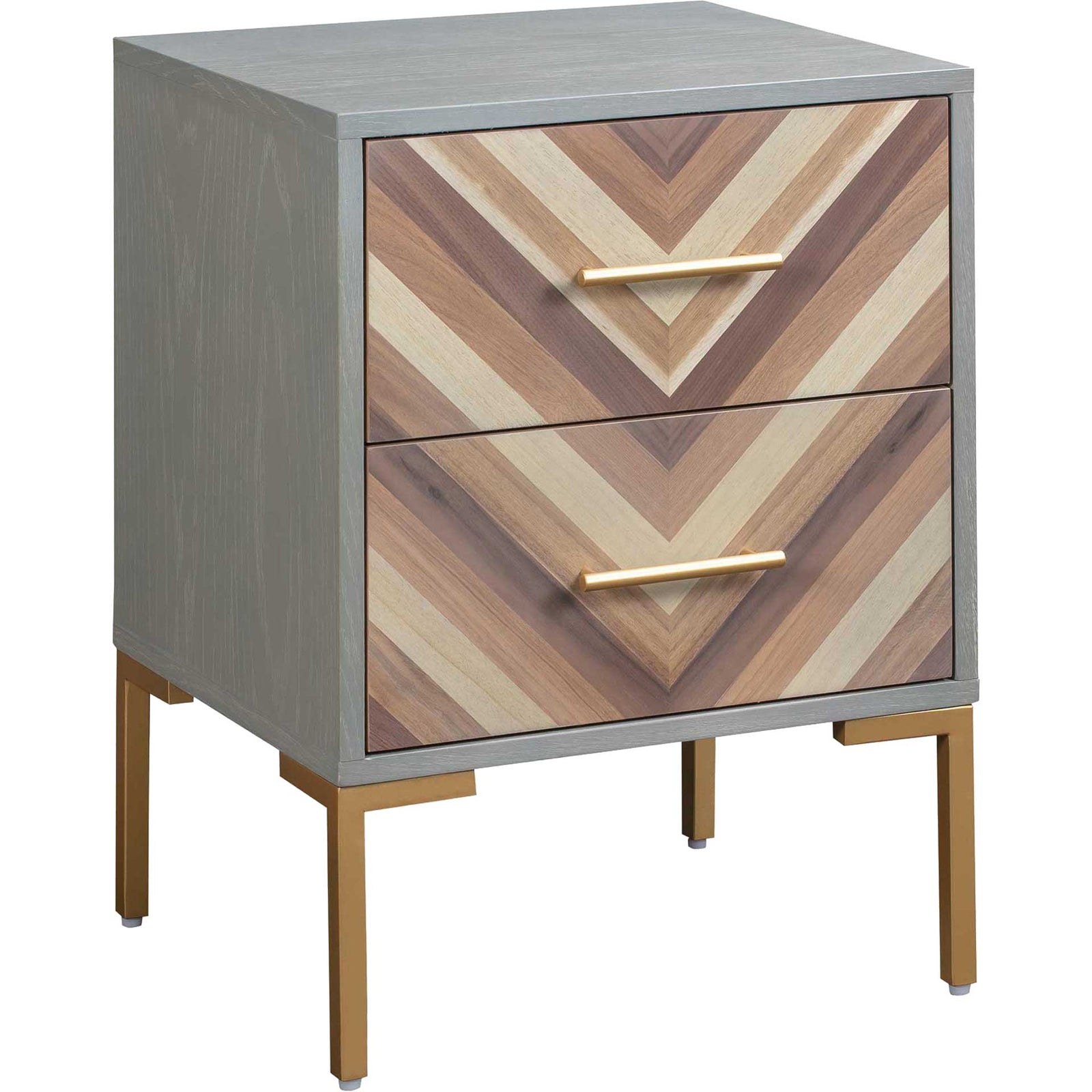 Quiana Side Table Gray