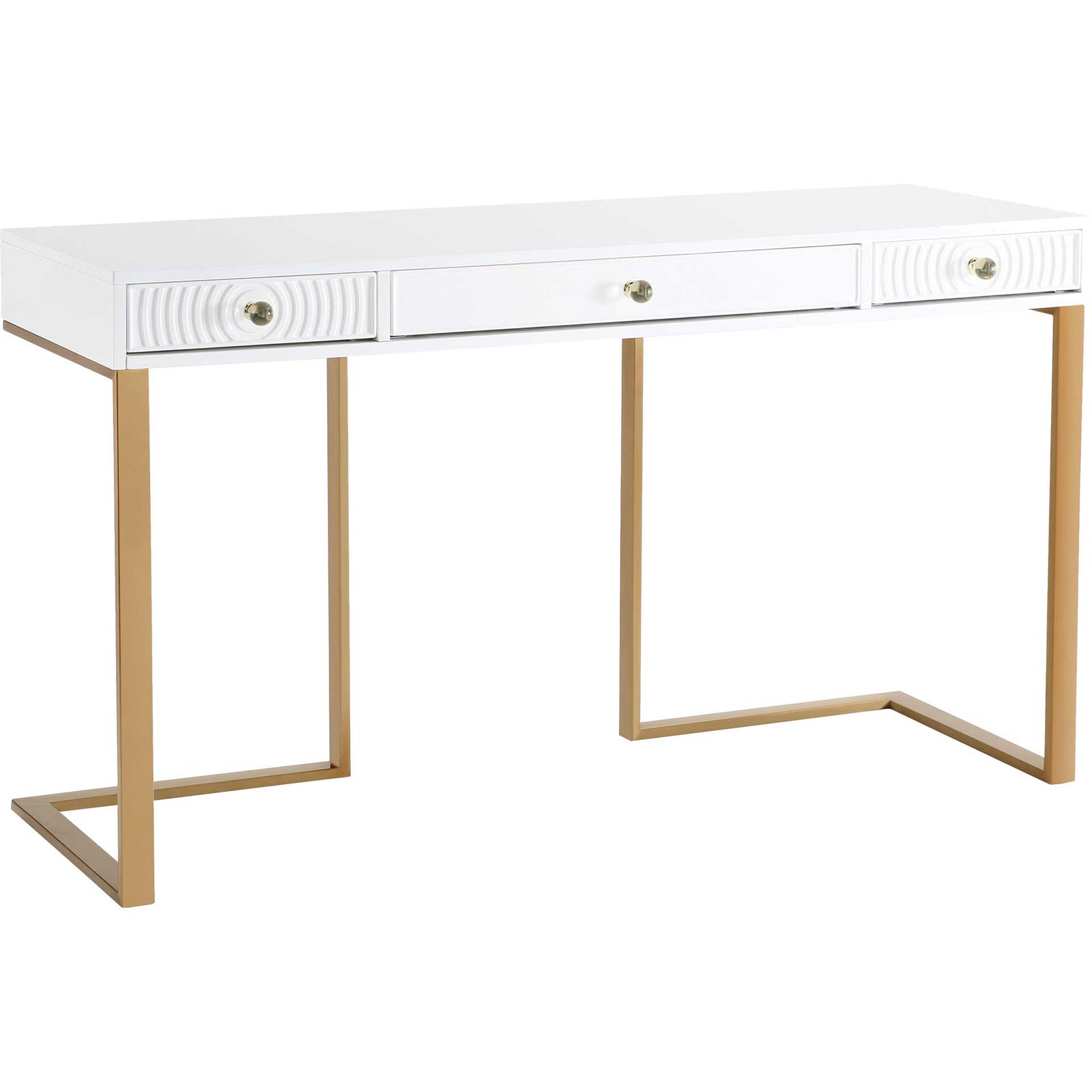 Jander Lacquer Desk White