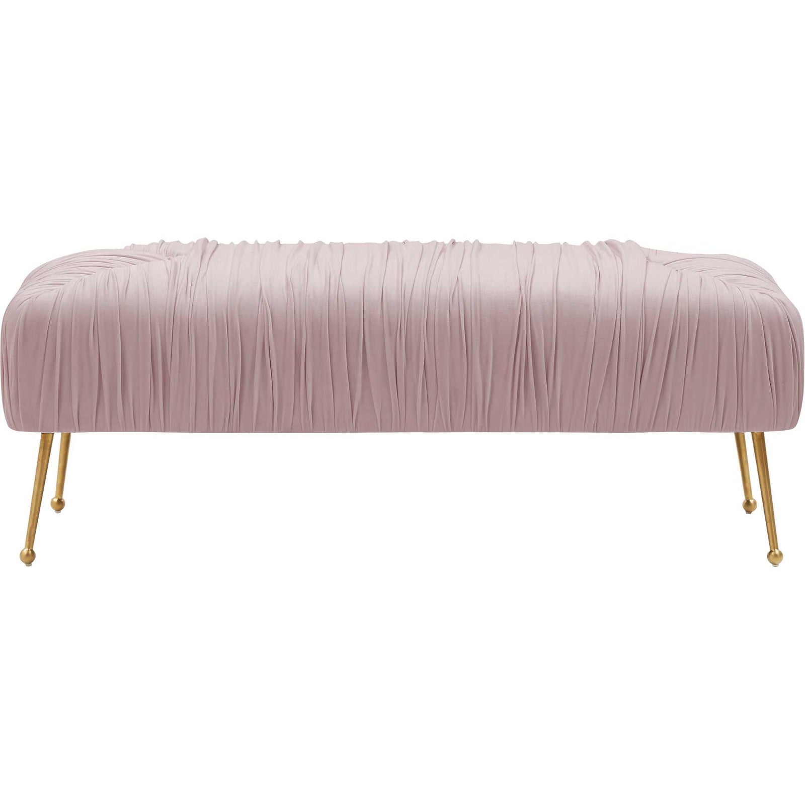 Jenesis Velvet Bench Mauve