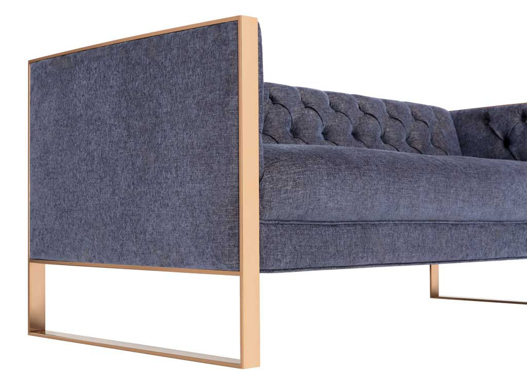 Fontaine Navy Sofa