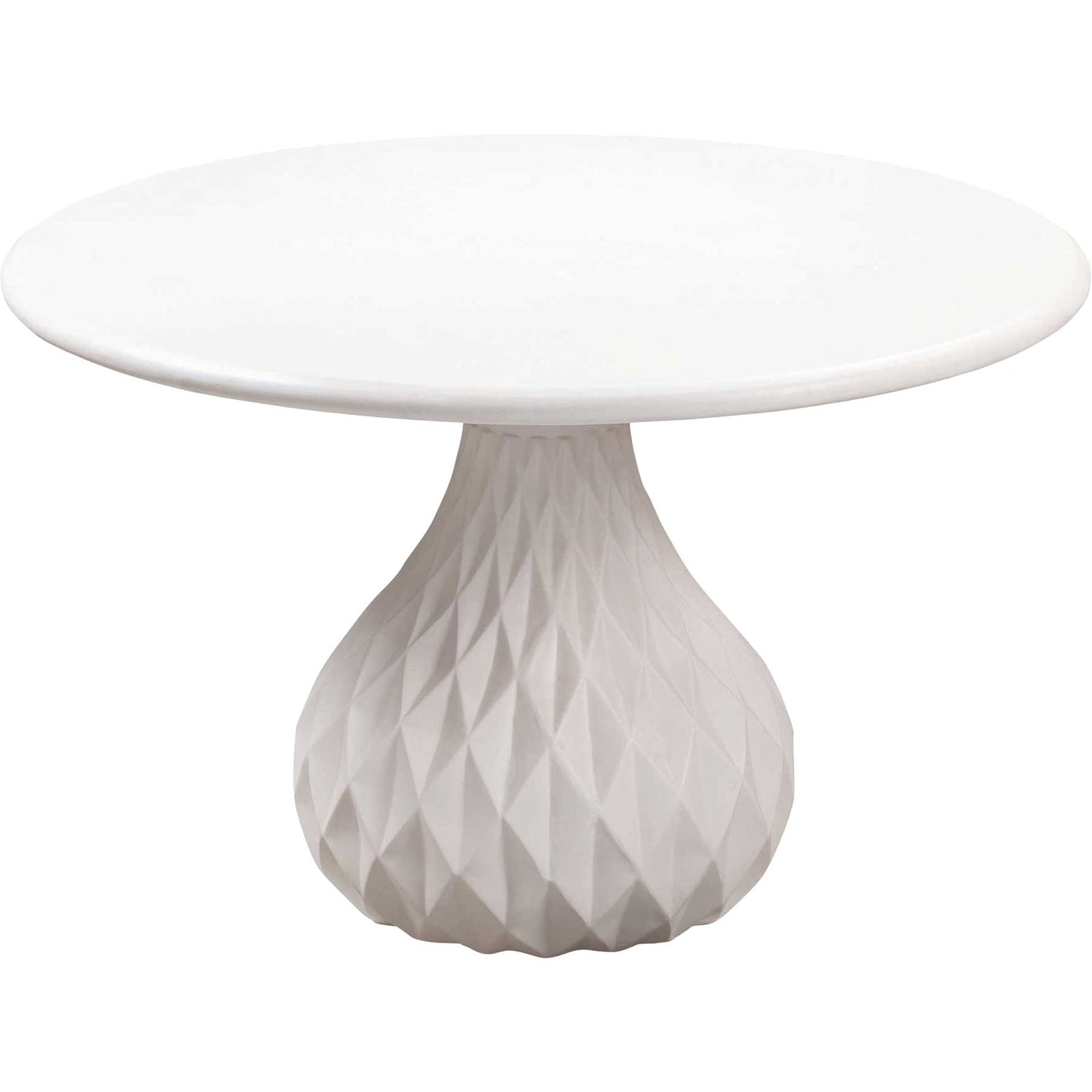 Tunisia Concrete Dining Table Ivory